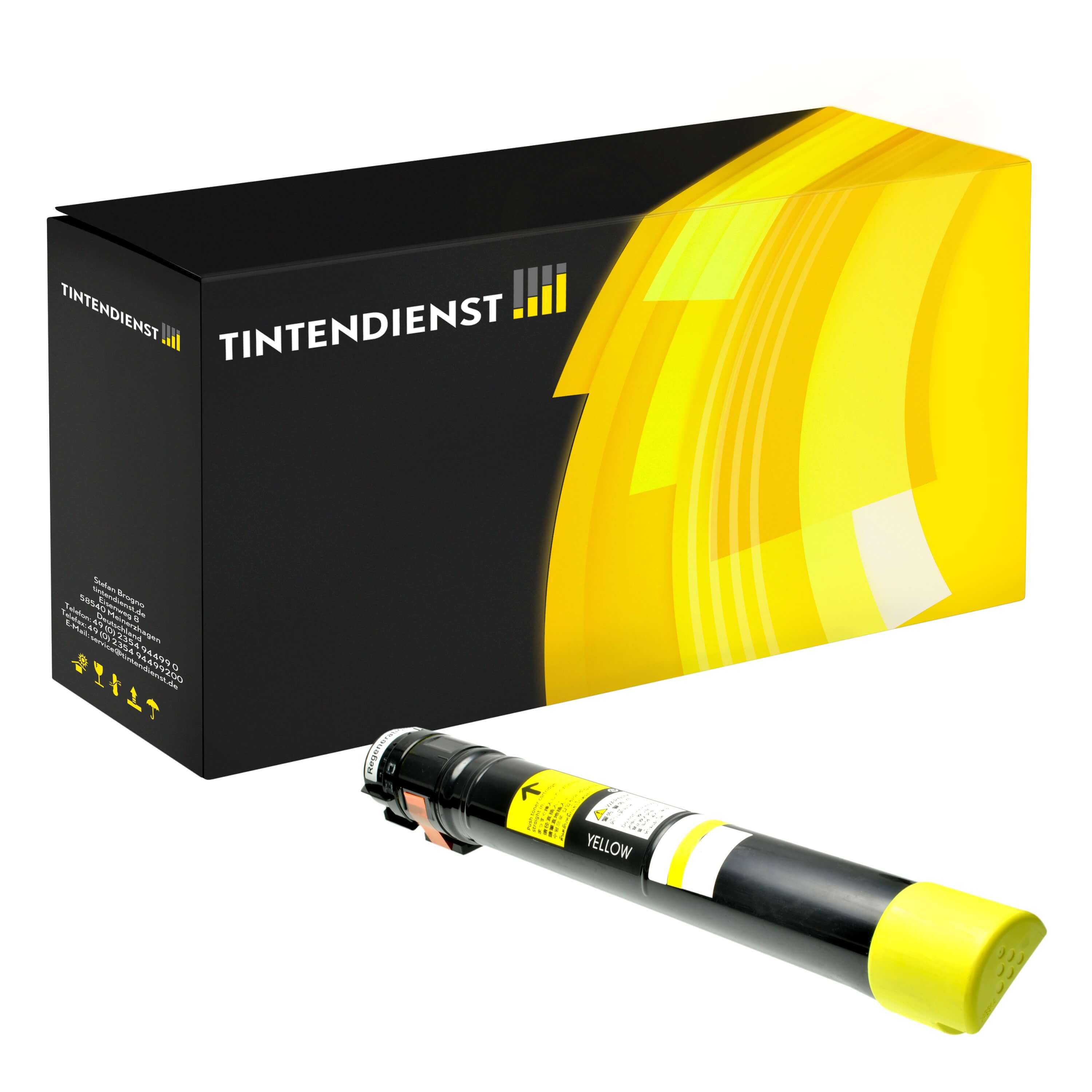 Toner kompatibel für Lexmark X 954 Series (X950X2YG) Gelb