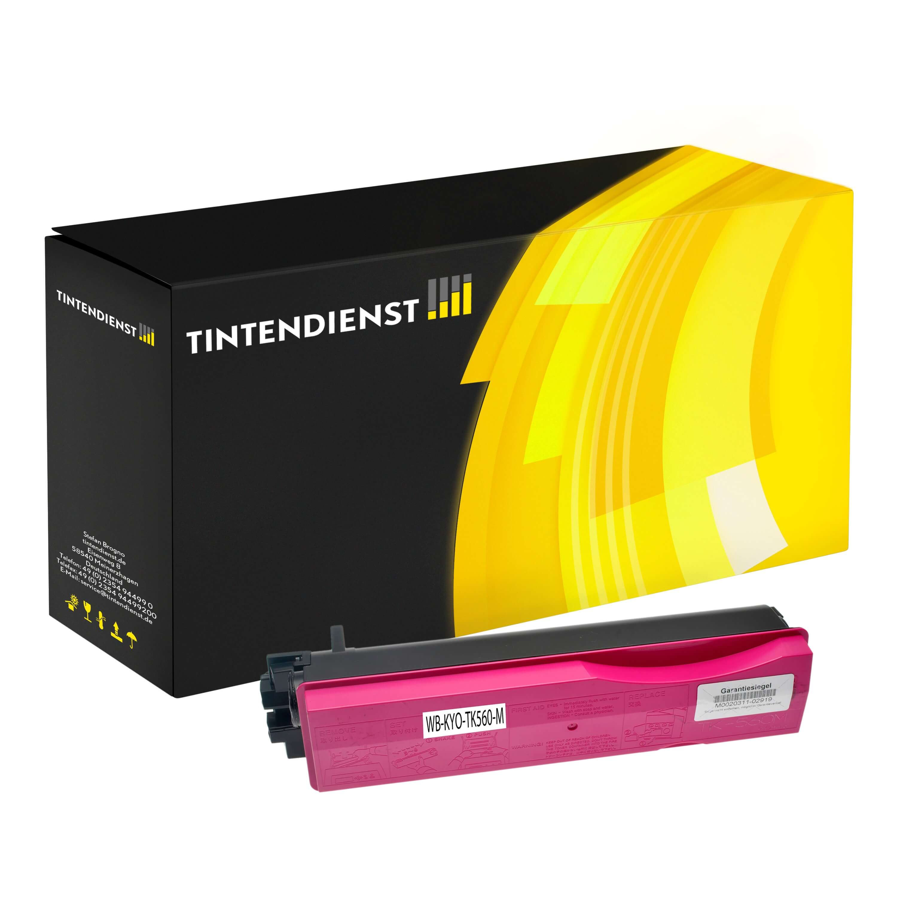 Toner kompatibel für Kyocera FS-C 5350 DN (1T02HNBEU0 / TK-560M) Magenta
