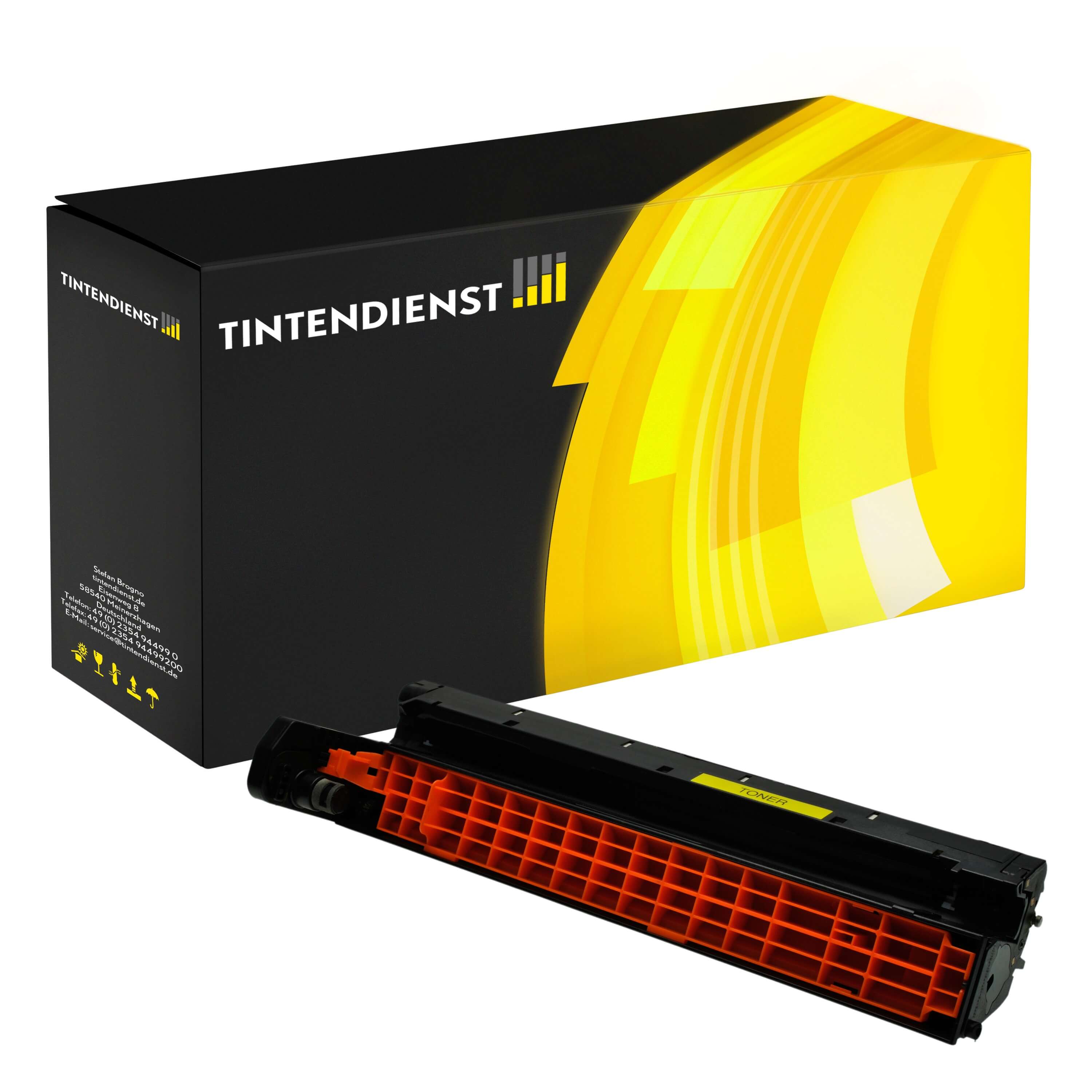 Trommel kompatibel für OKI C 8600 N (43449013) Gelb