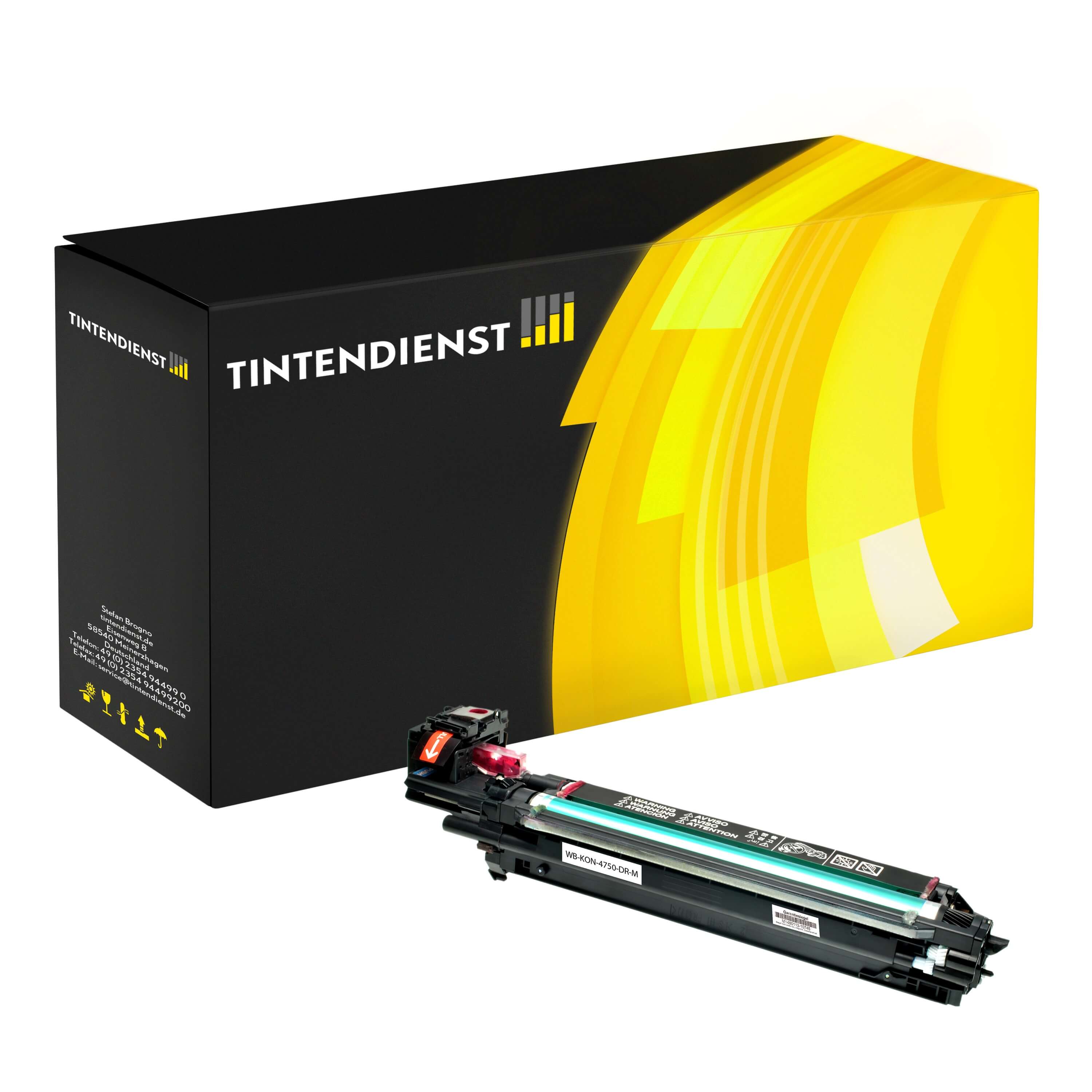 Trommel kompatibel für Konica Minolta Magicolor 4750 DN (A0WG0EH / IUP-12M) Magenta