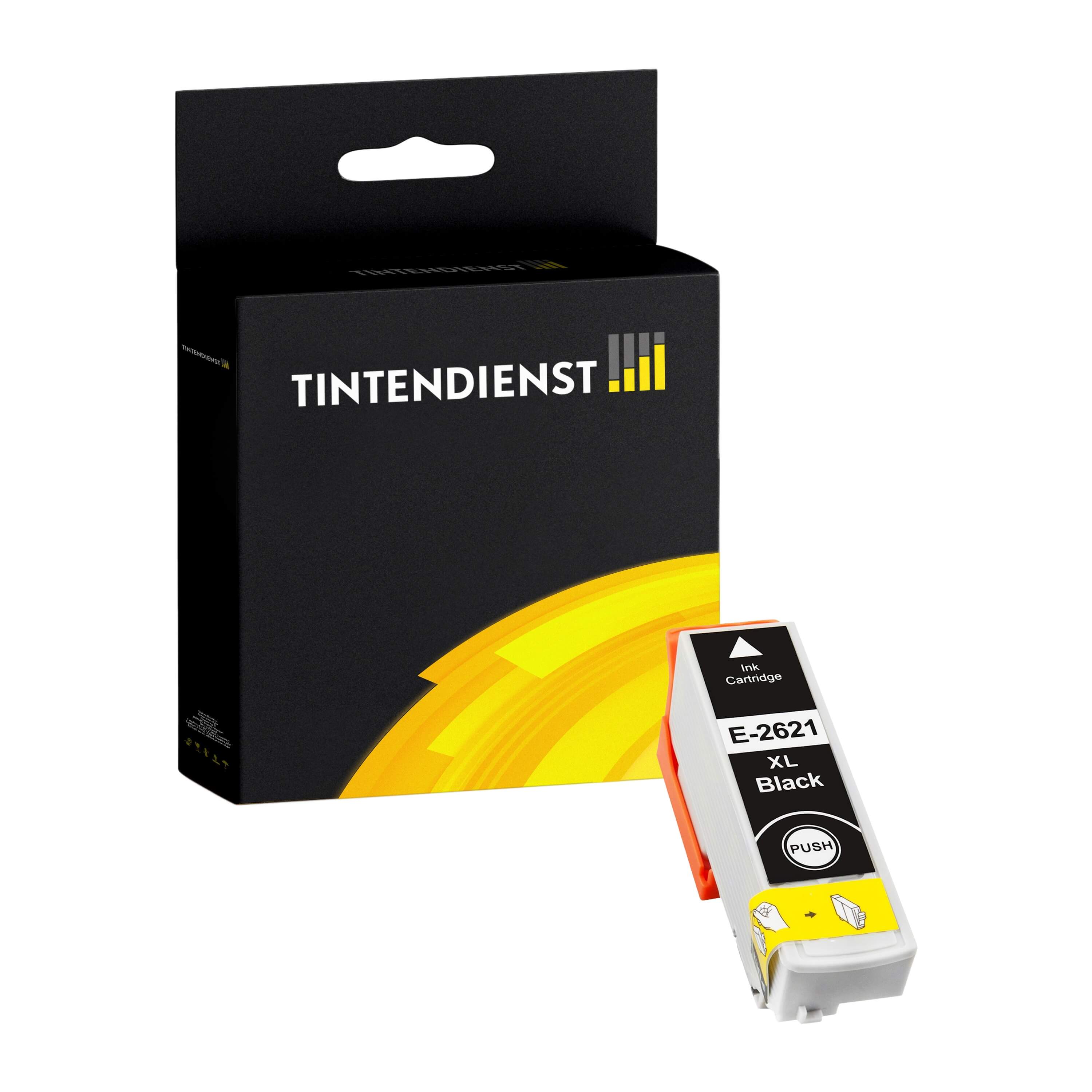 Druckerpatrone kompatibel für Epson Expression Premium XP-600 (C13T26214010 / 26XL) Schwarz