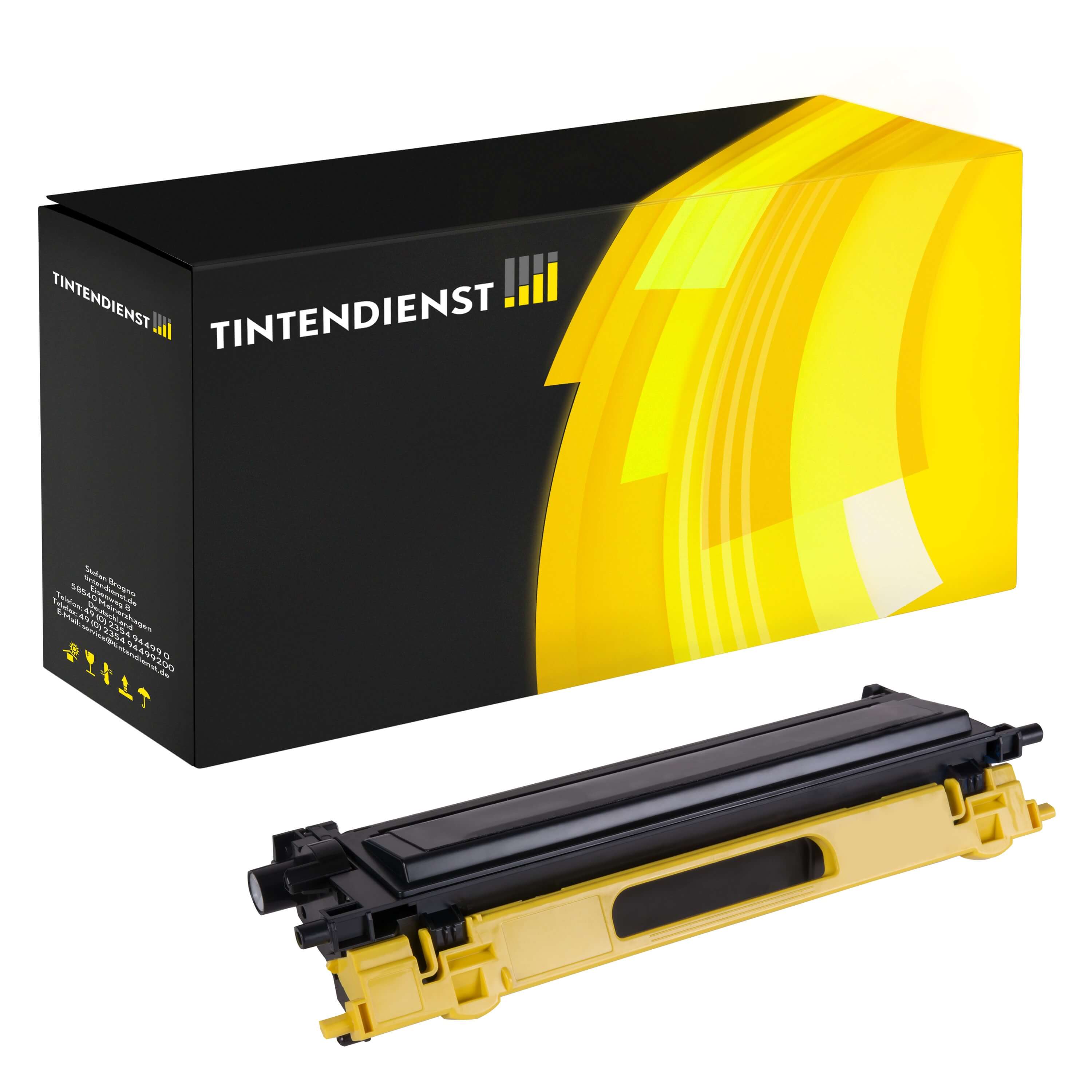 Toner kompatibel für Brother MFC-9450 CN (TN-135Y) Gelb