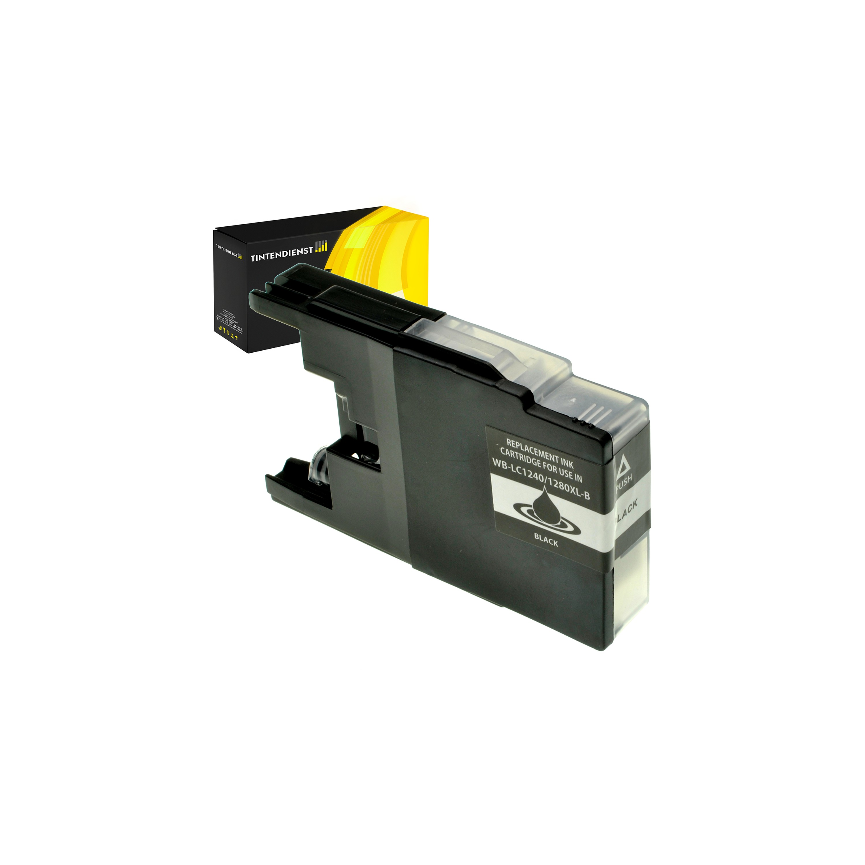 Druckerpatrone kompatibel für Brother MFC-J 825 DW (LC-1240BK) Schwarz