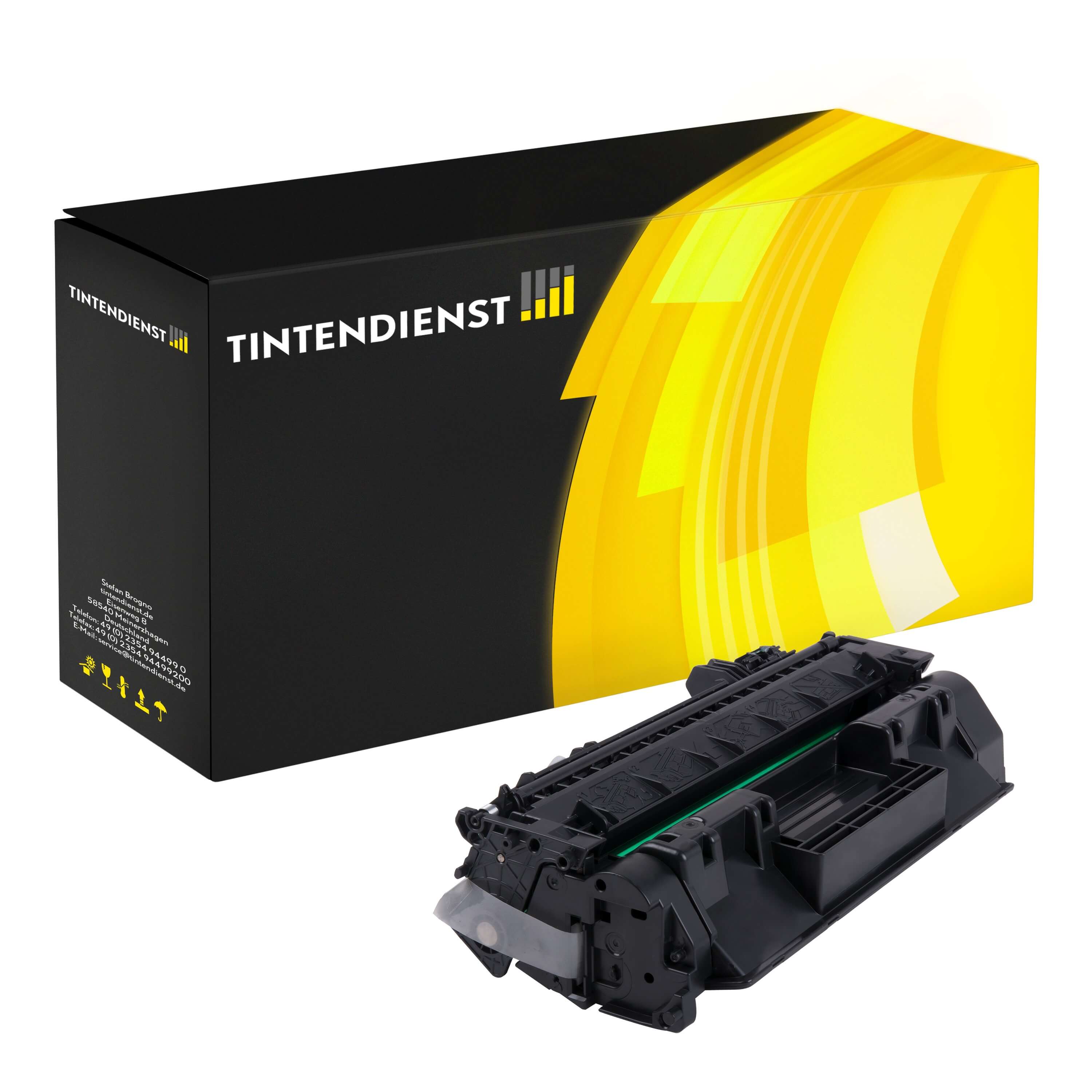 Toner kompatibel für HP LaserJet P 2055 D (CE505A / 05A) Schwarz XL