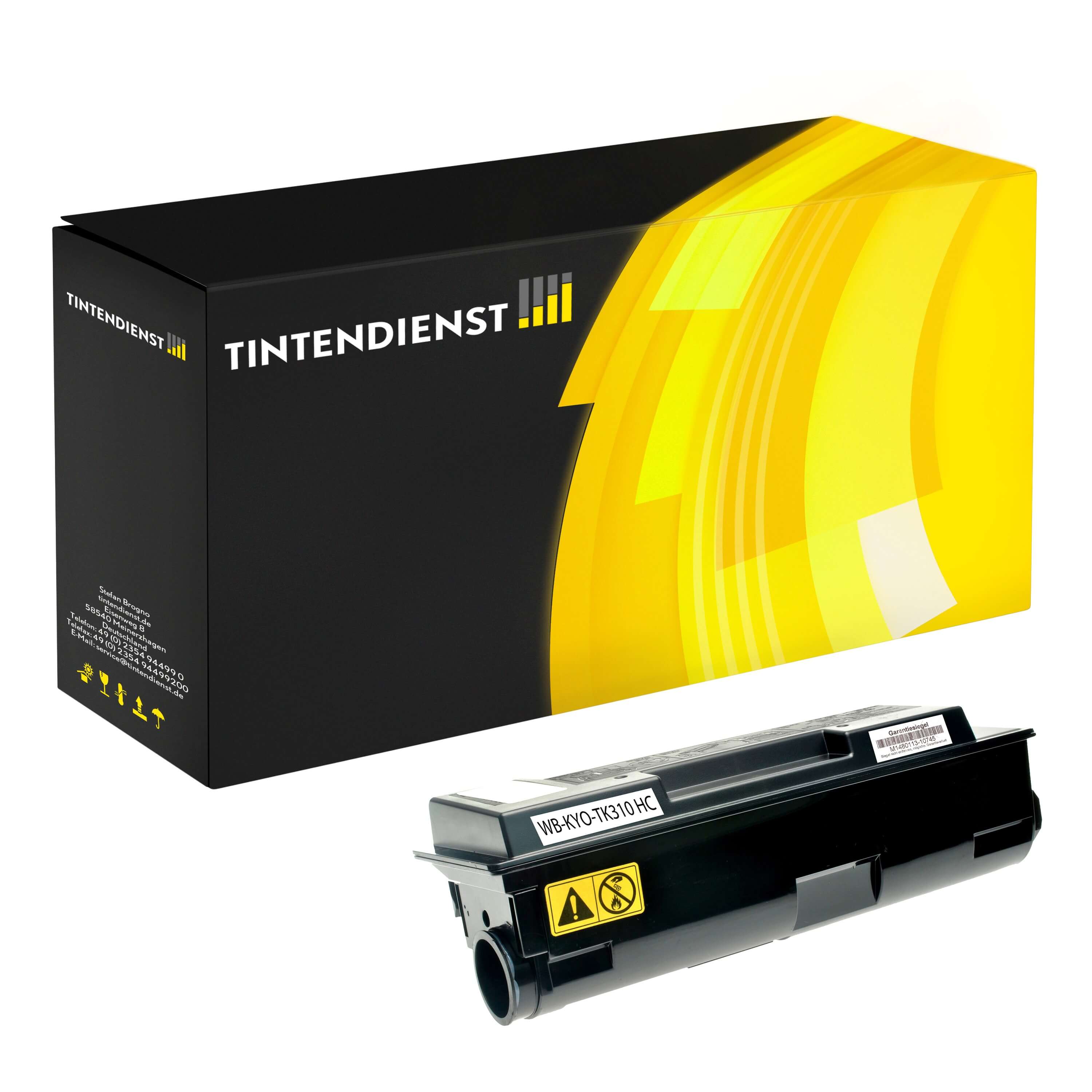 Toner kompatibel für Kyocera FS 4000 DN (1T02F80EU0 / TK-310) Schwarz