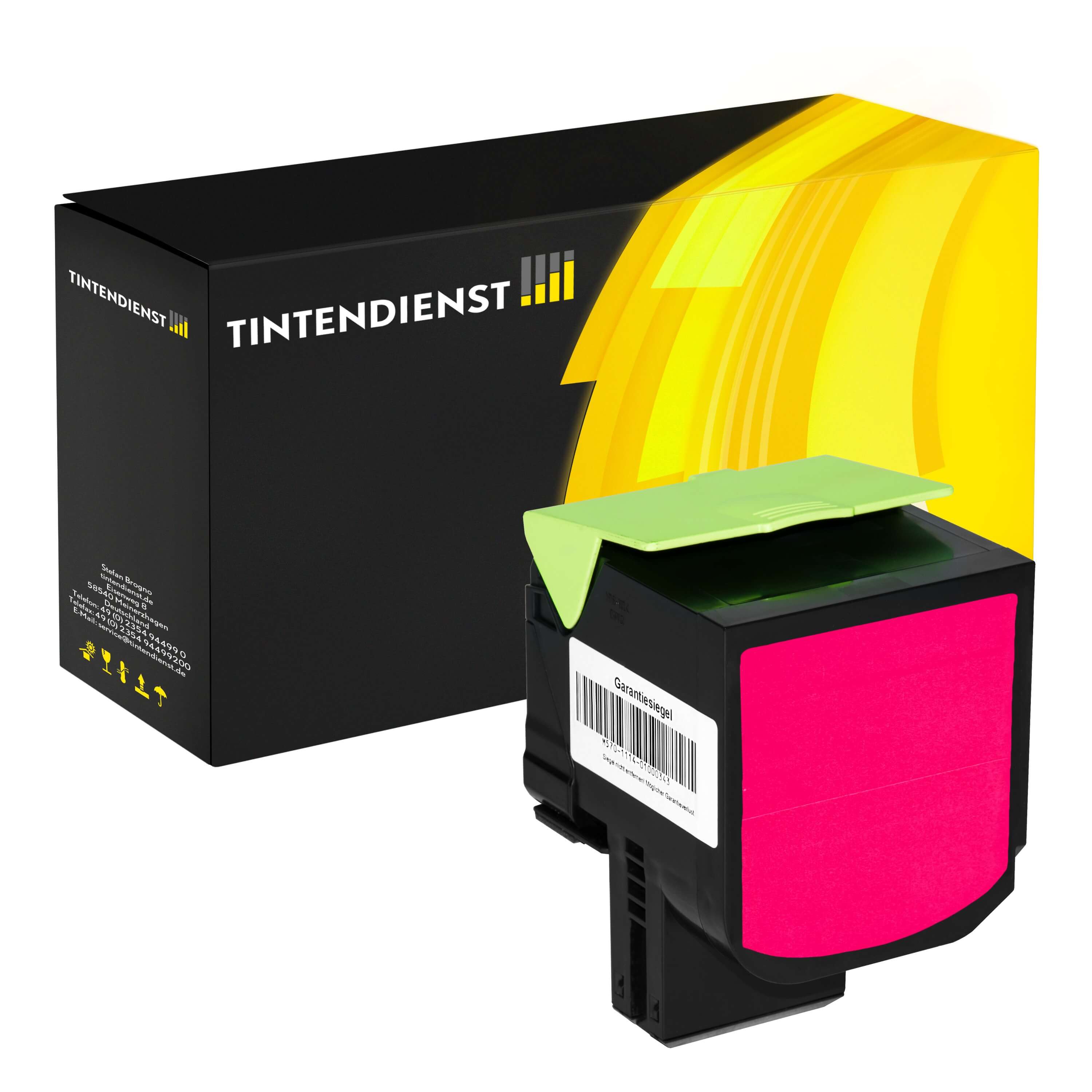 Toner kompatibel für Lexmark 70C0X30 / 700X3 Magenta