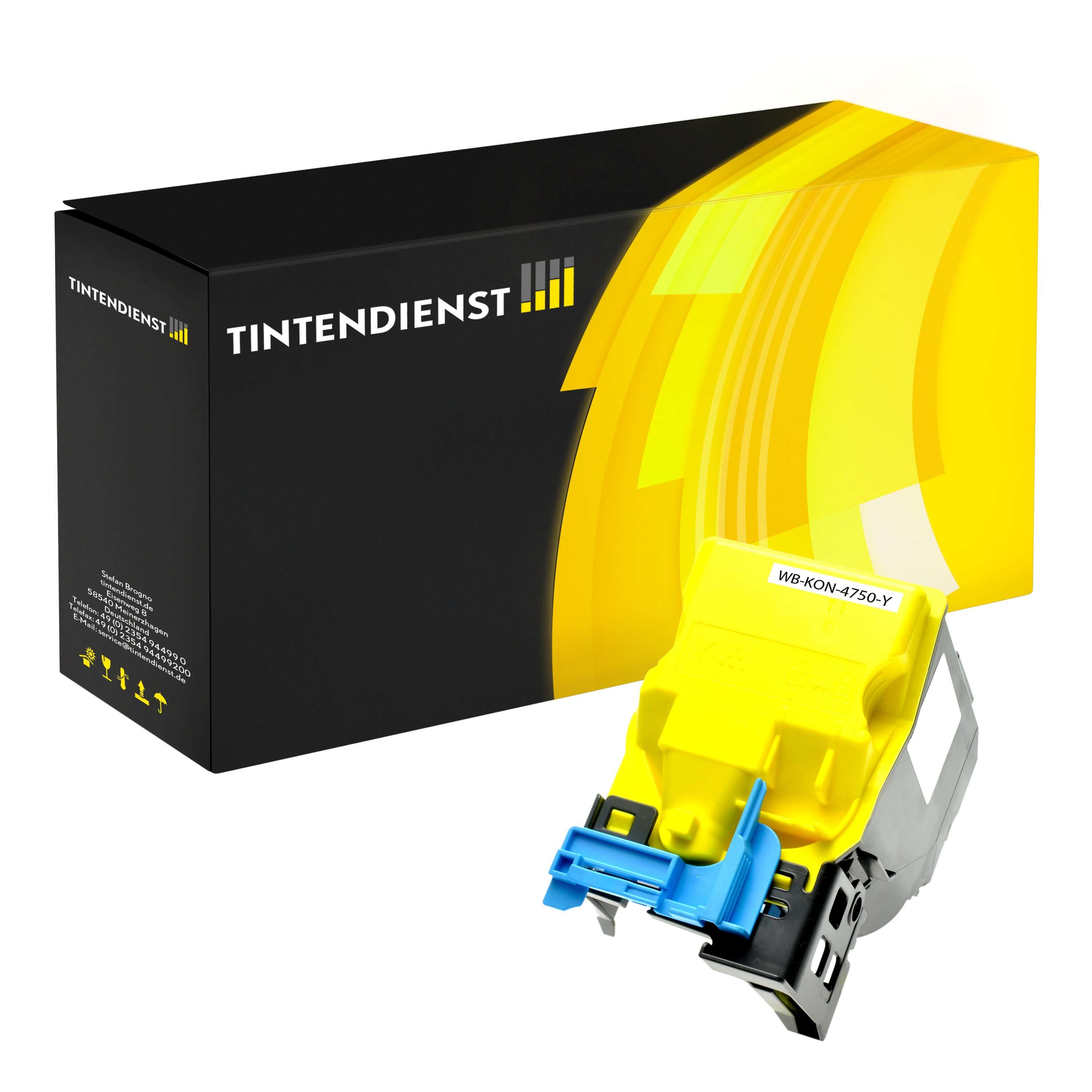 Toner kompatibel für Konica Minolta A0X5250 / TNP-18Y Gelb