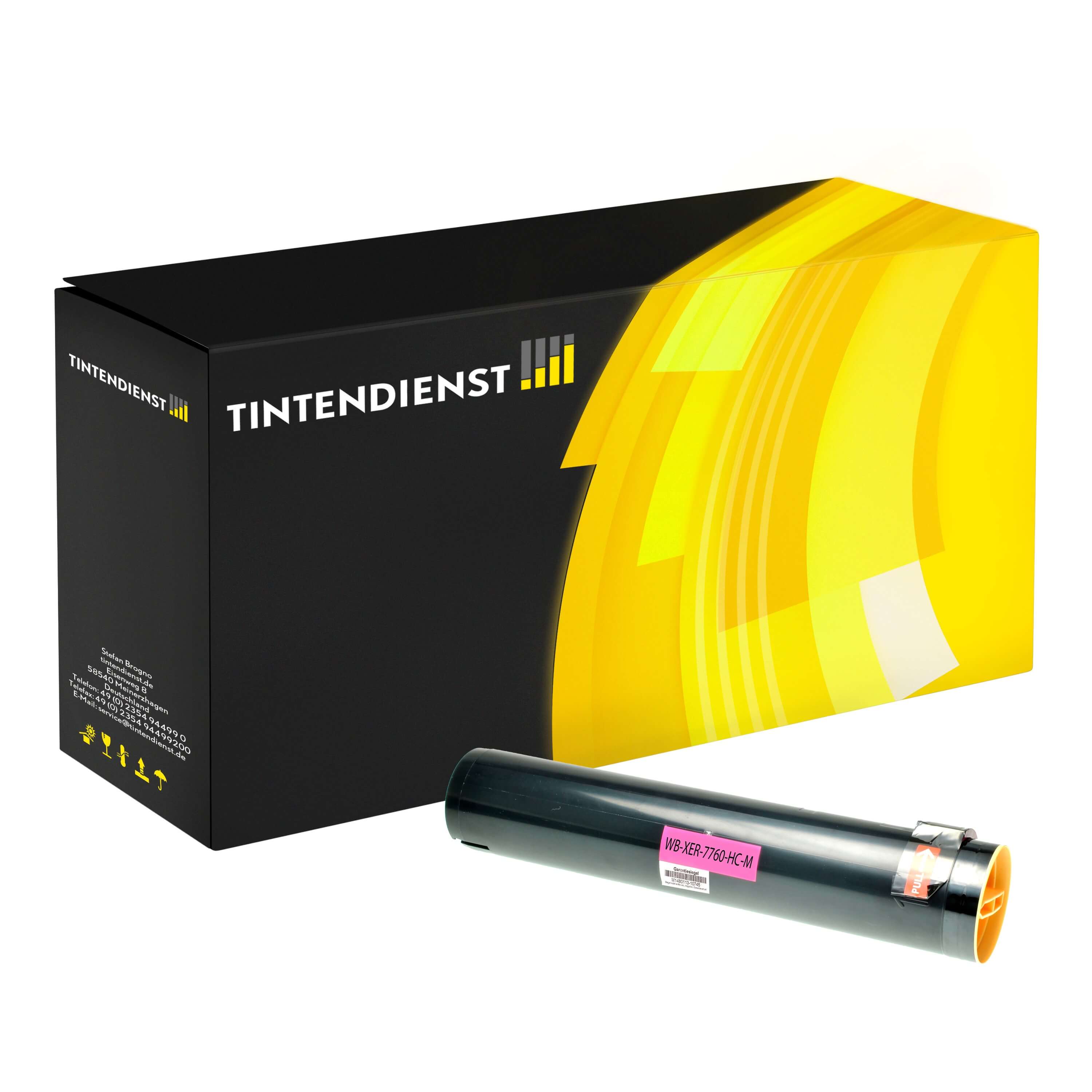 Toner kompatibel für Xerox Phaser 7760 V GX (106R01161) Magenta