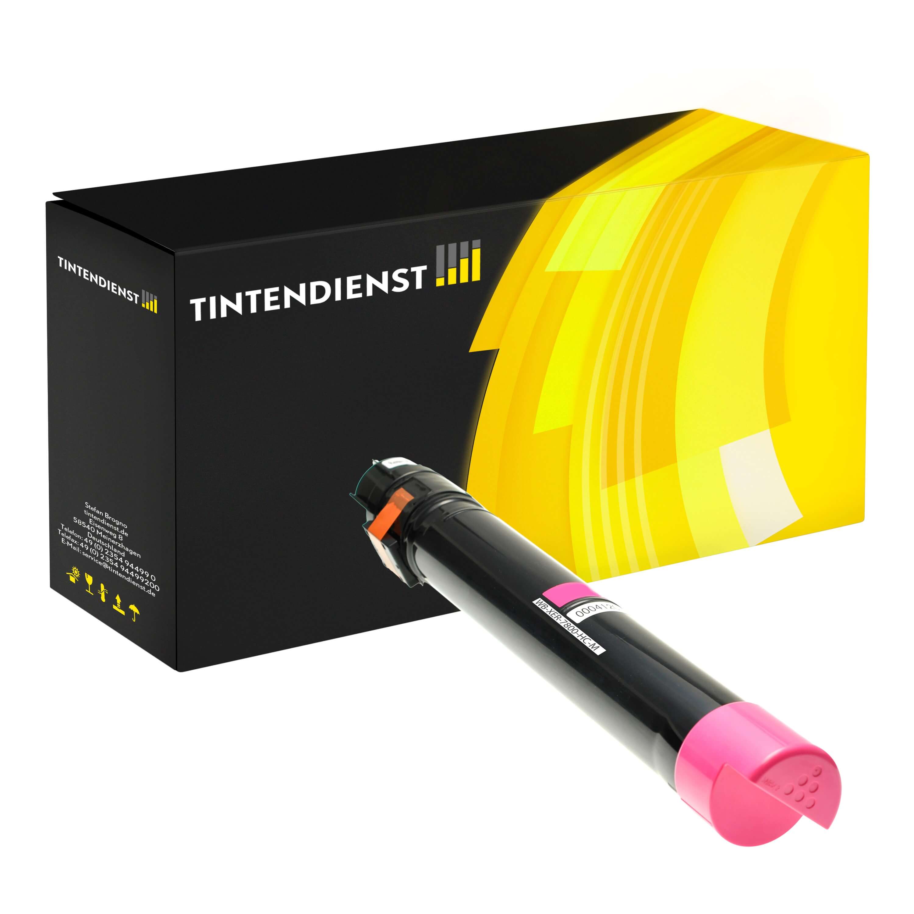 Toner kompatibel für Xerox Phaser 7800 (106R01567) Magenta