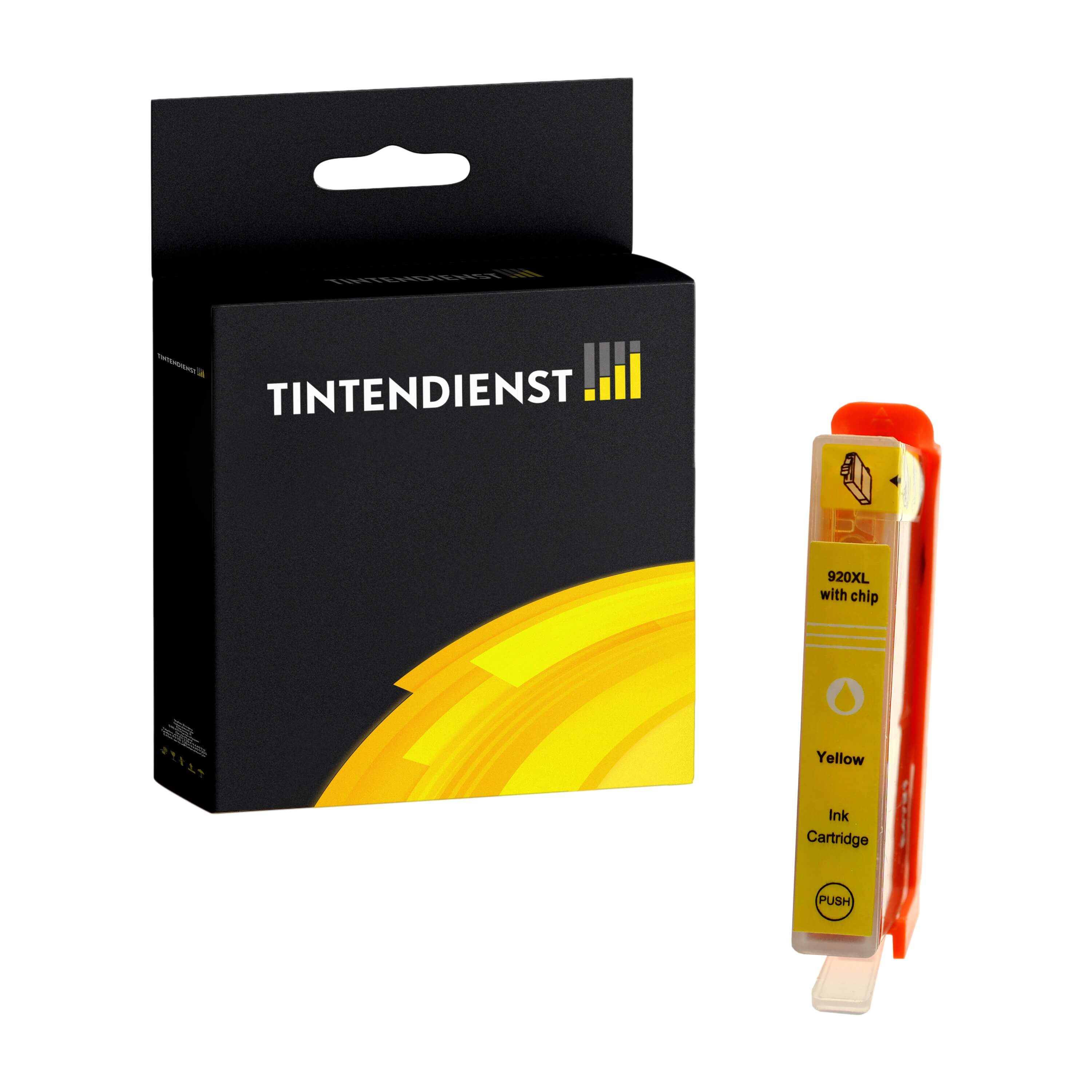 Druckerpatrone kompatibel für HP 920XL / CD974AE Gelb