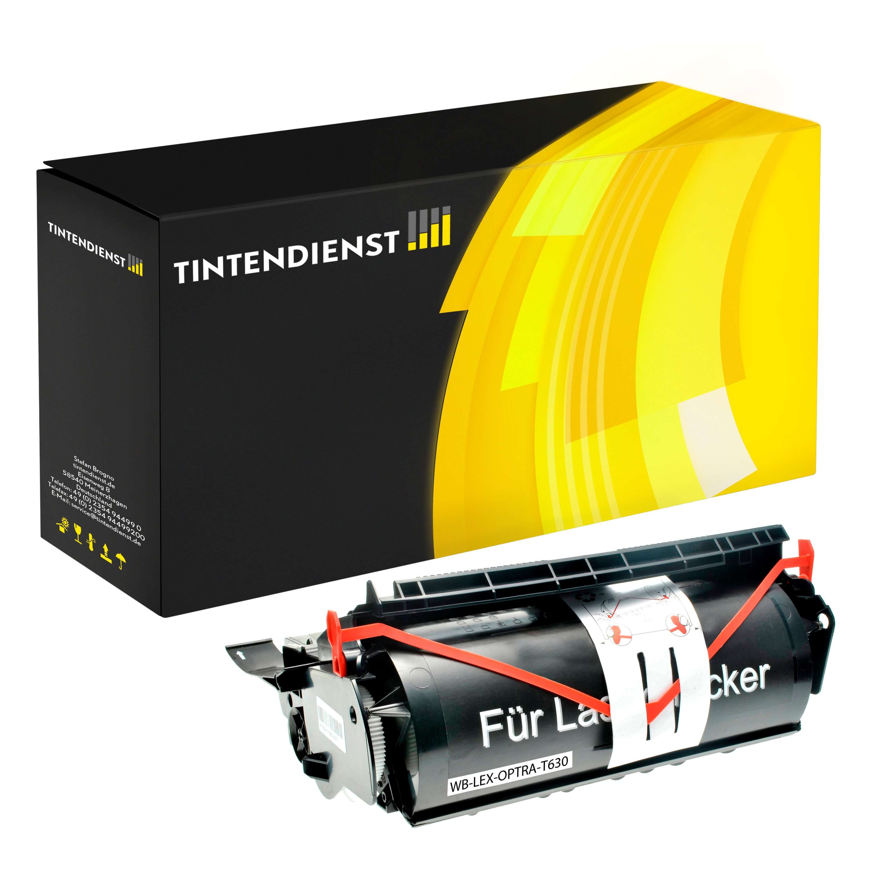 Toner kompatibel für Lexmark X 632 E MFP (12A7362) Schwarz