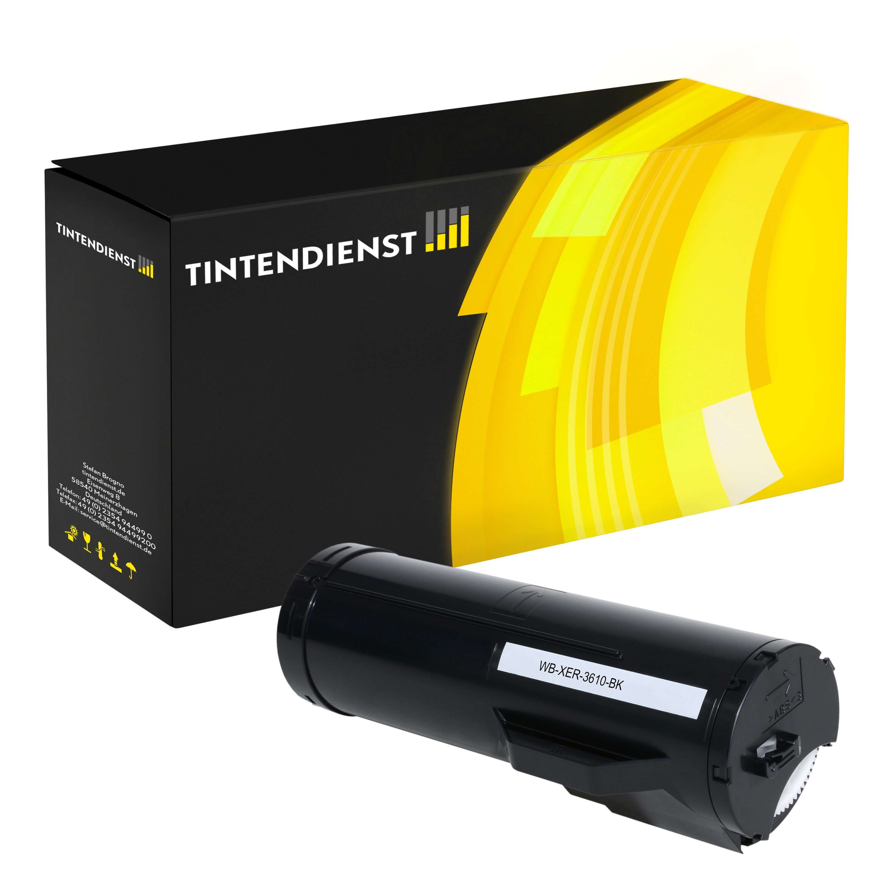 Toner kompatibel für Xerox Phaser 3610 DN (106R02720) Schwarz