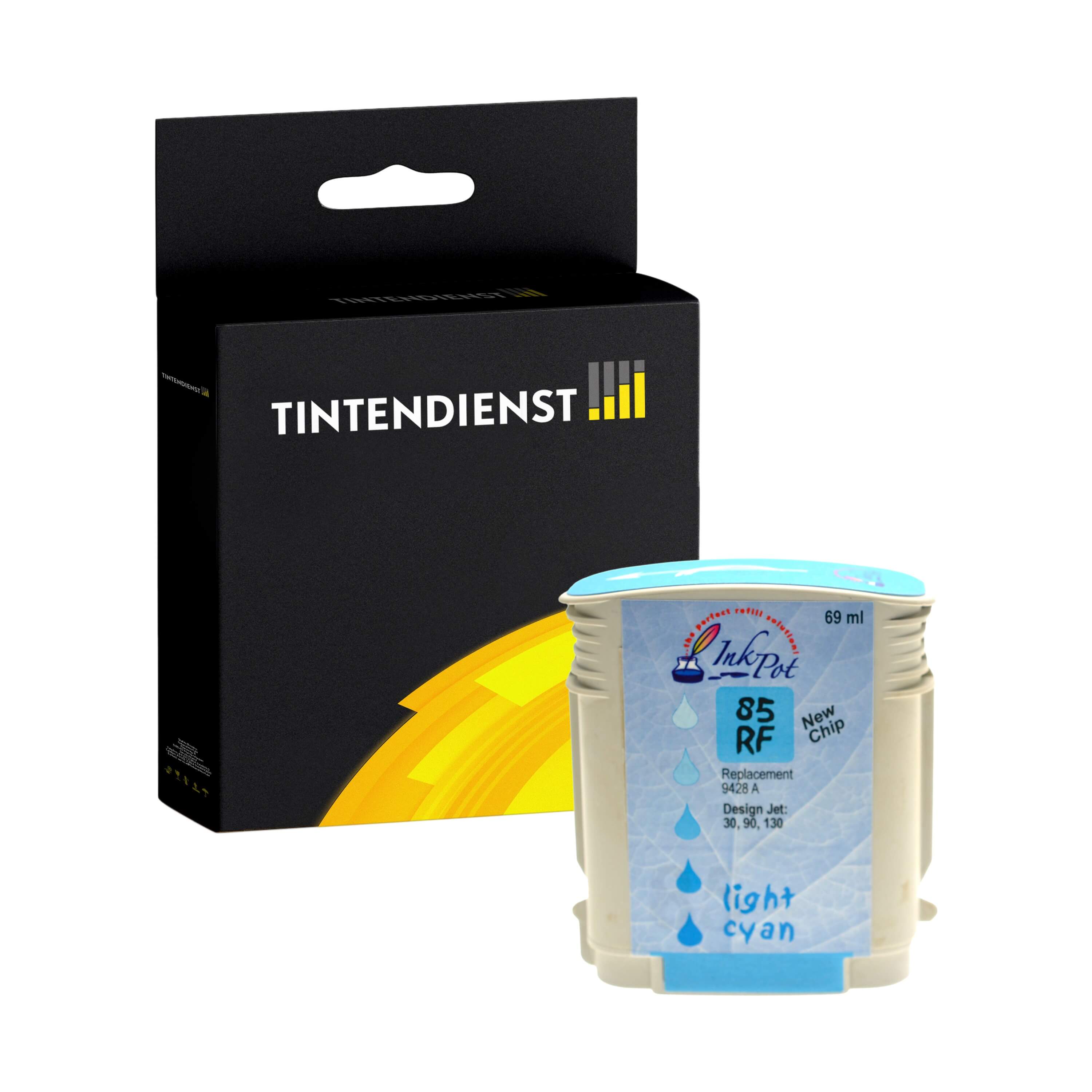 Druckerpatrone kompatibel für HP DesignJet 130 Series (C9428A / 85) Photo Cyan
