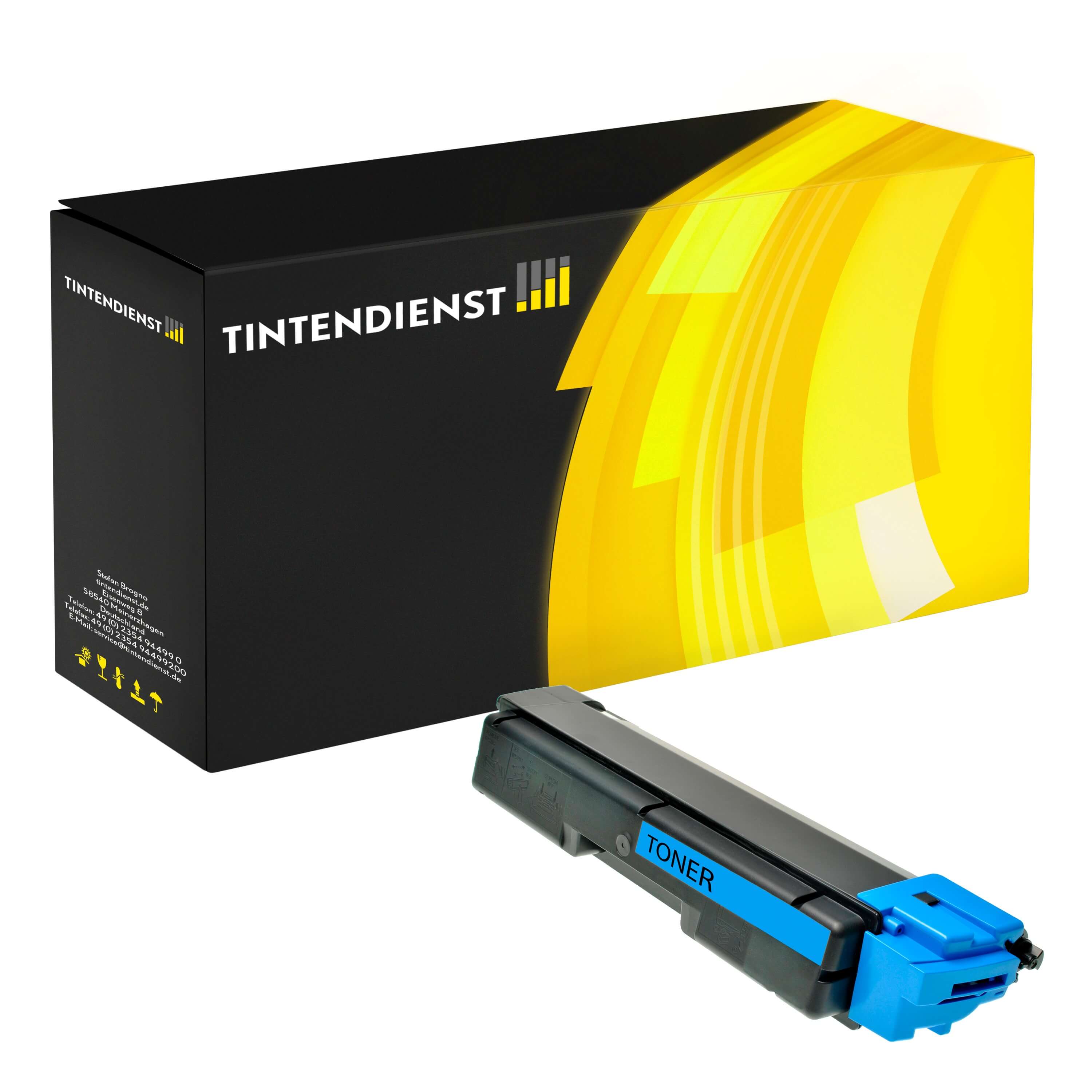 Toner kompatibel für Kyocera FS-C 2026 MFP plus (1T02KVCNL0 / TK-590C) Cyan XL