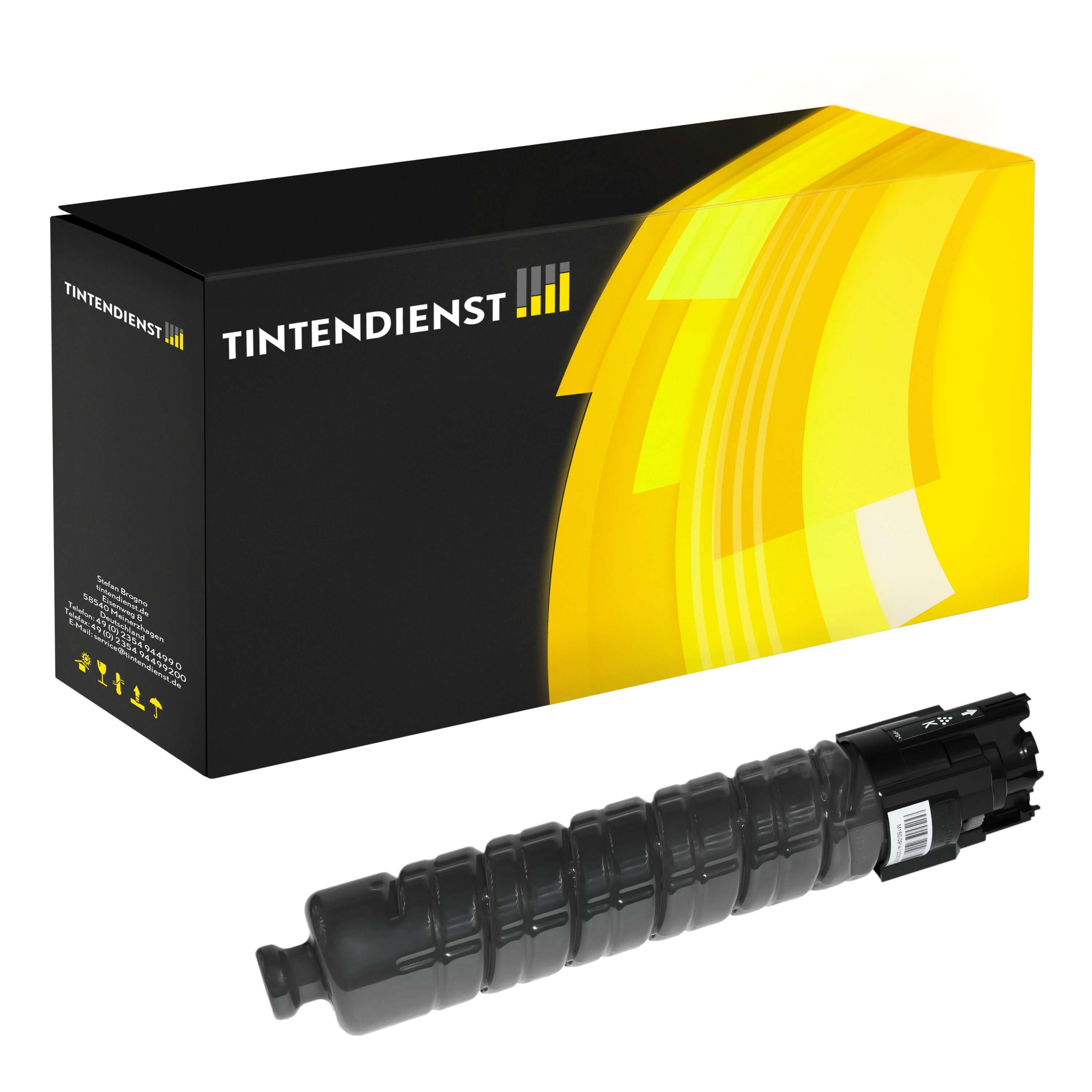 Toner kompatibel für Ricoh Aficio SP C 441 DN (821094 / TYPESPC430E) Schwarz