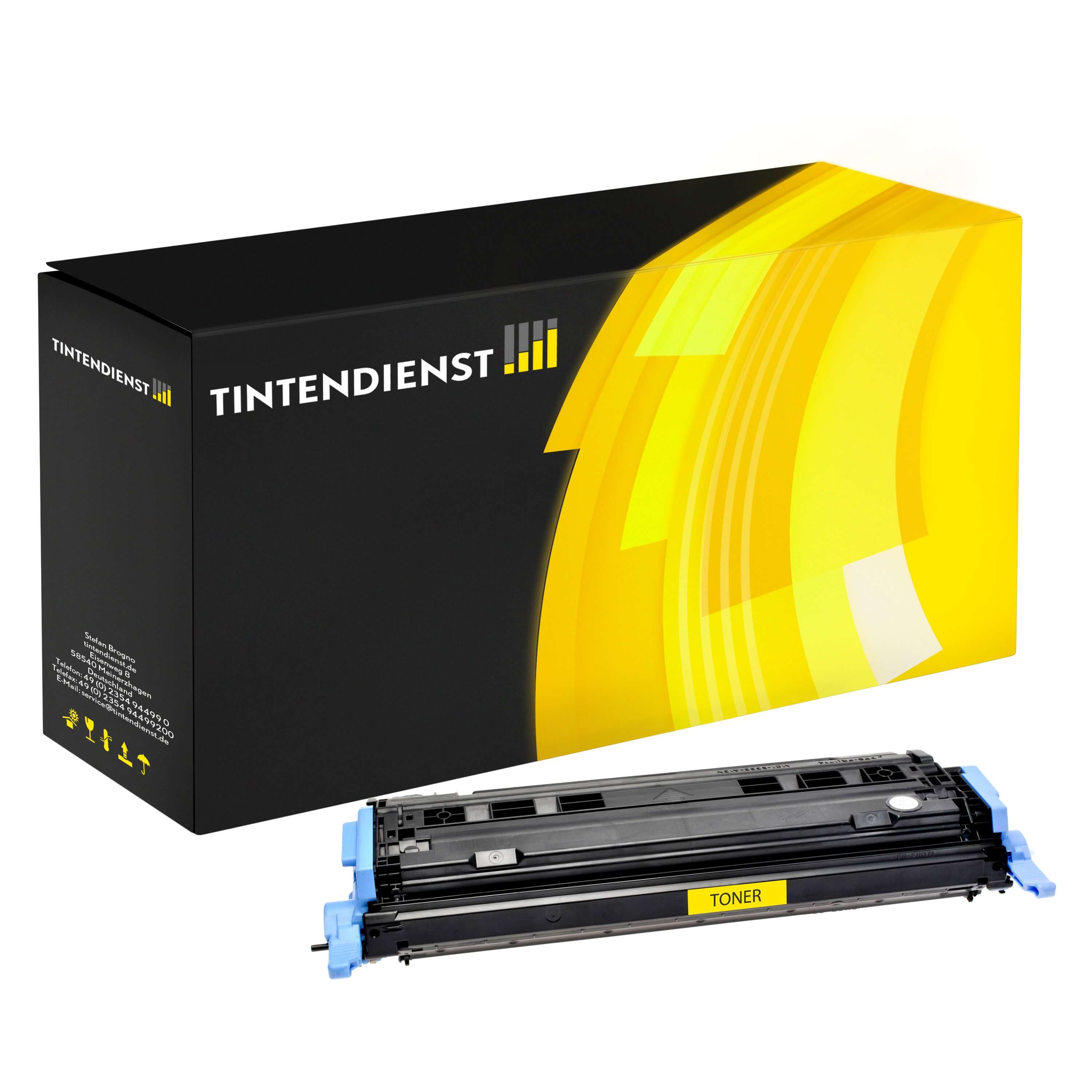 Toner kompatibel für Canon LBP-5000 (9421A004 / 707Y) Gelb