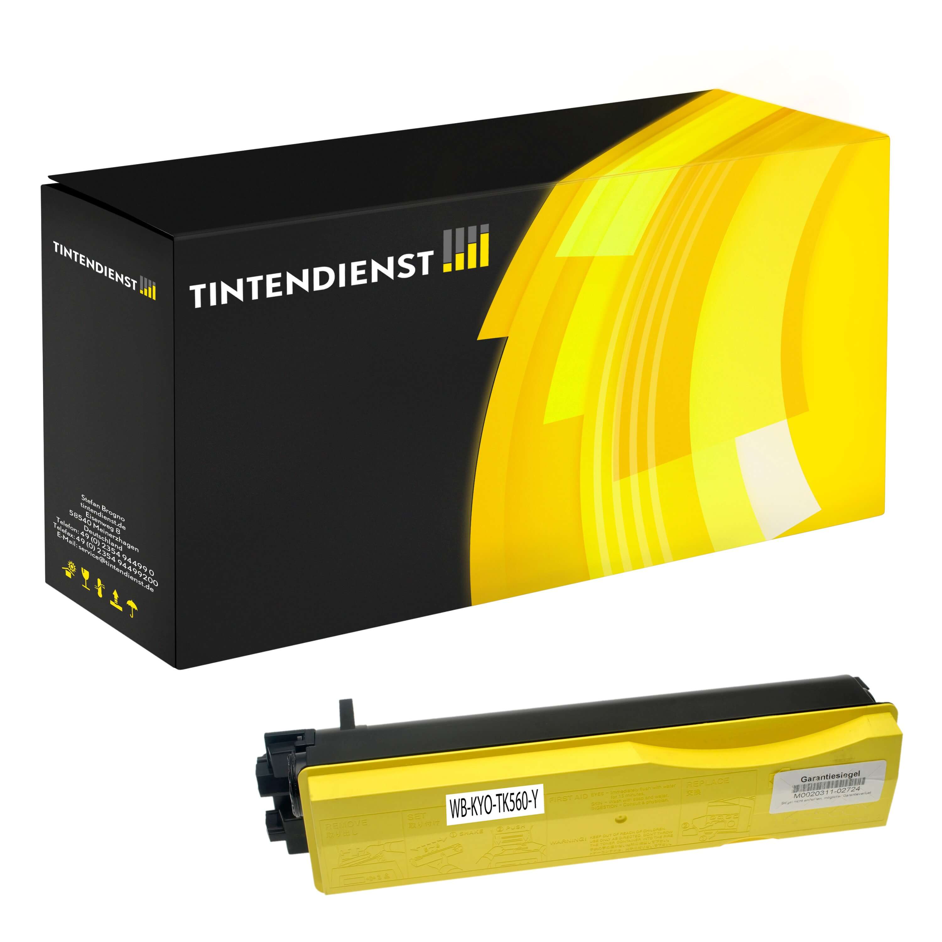 Toner kompatibel für Kyocera FS-C 5350 DN (1T02HNAEU0 / TK-560Y) Gelb