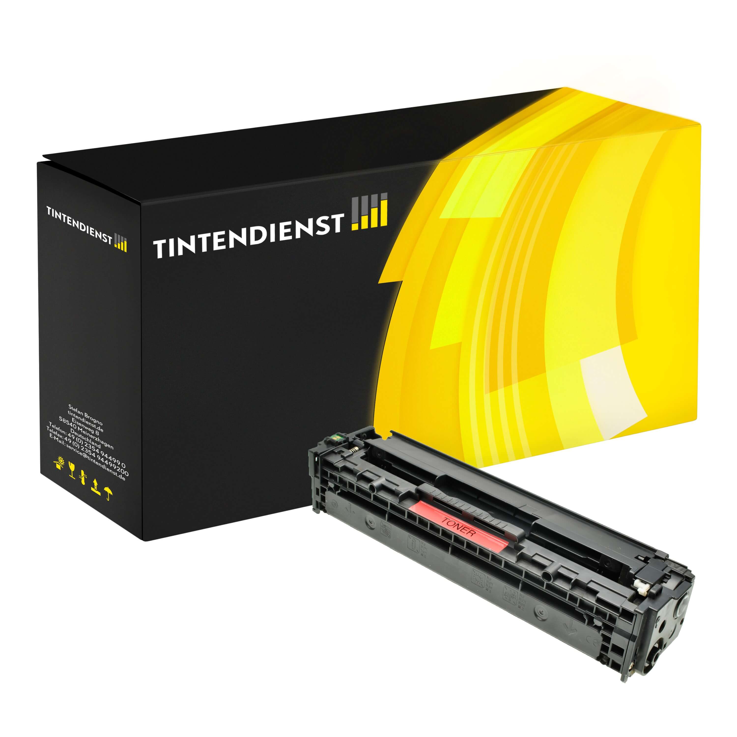 Toner kompatibel für HP Color LaserJet CM 1512 A (CB543A / 125A) Magenta