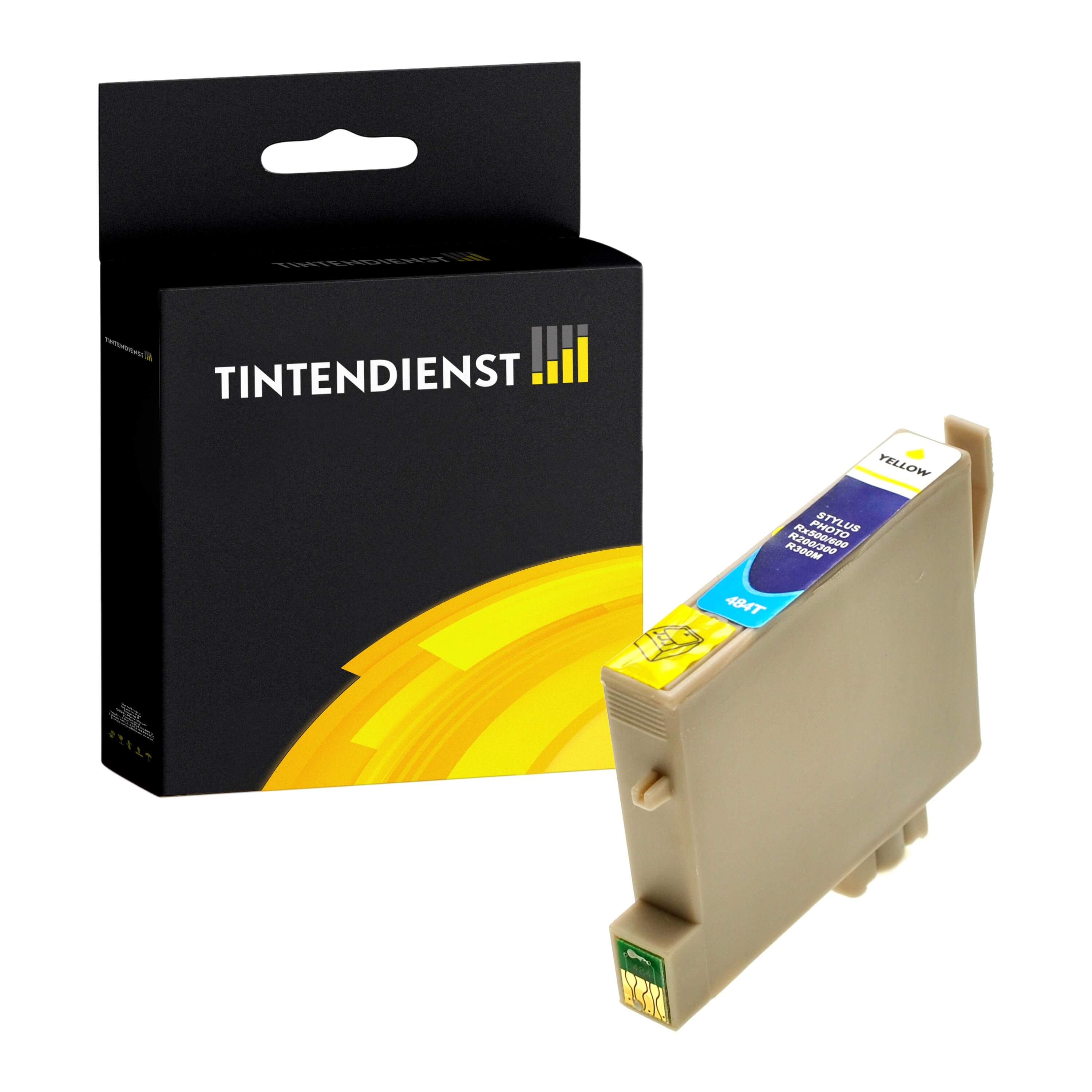 Druckerpatrone kompatibel für Epson Stylus Photo R 300 (C13T04844010 / T0484) Gelb