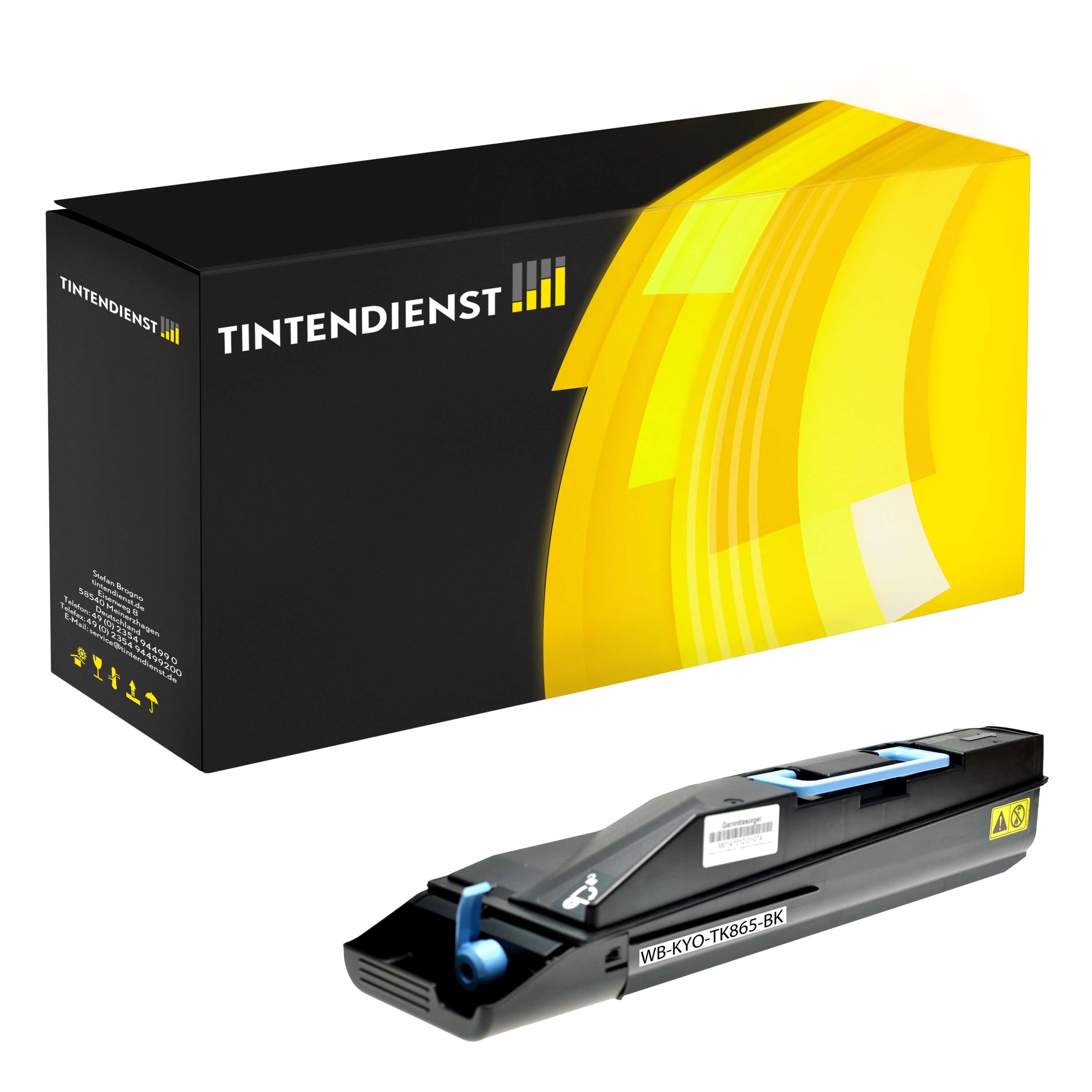 Toner kompatibel für Kyocera TK-865K / 1T02JZ0EU0 Schwarz