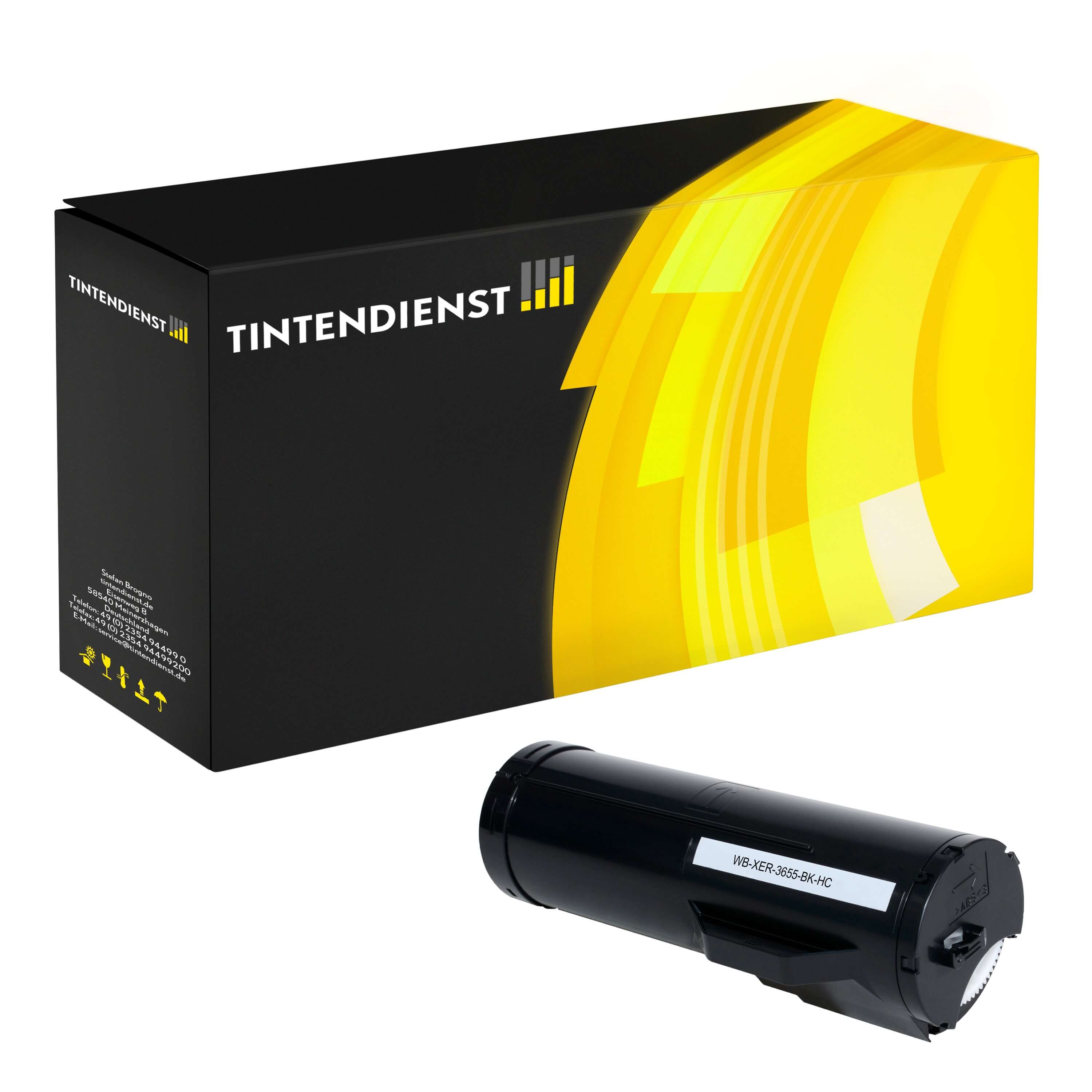 Toner kompatibel für Xerox WorkCentre 3655 XM (106R02738) Schwarz