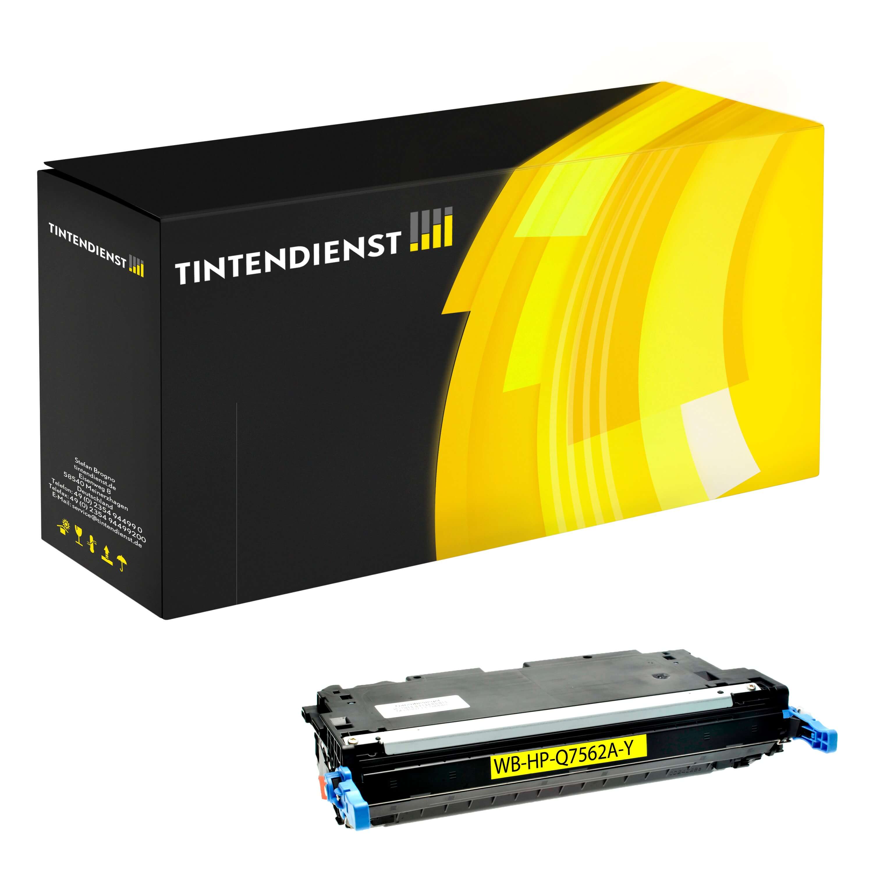 Toner kompatibel für HP Color LaserJet 2700 (Q7562A / 314A) Gelb