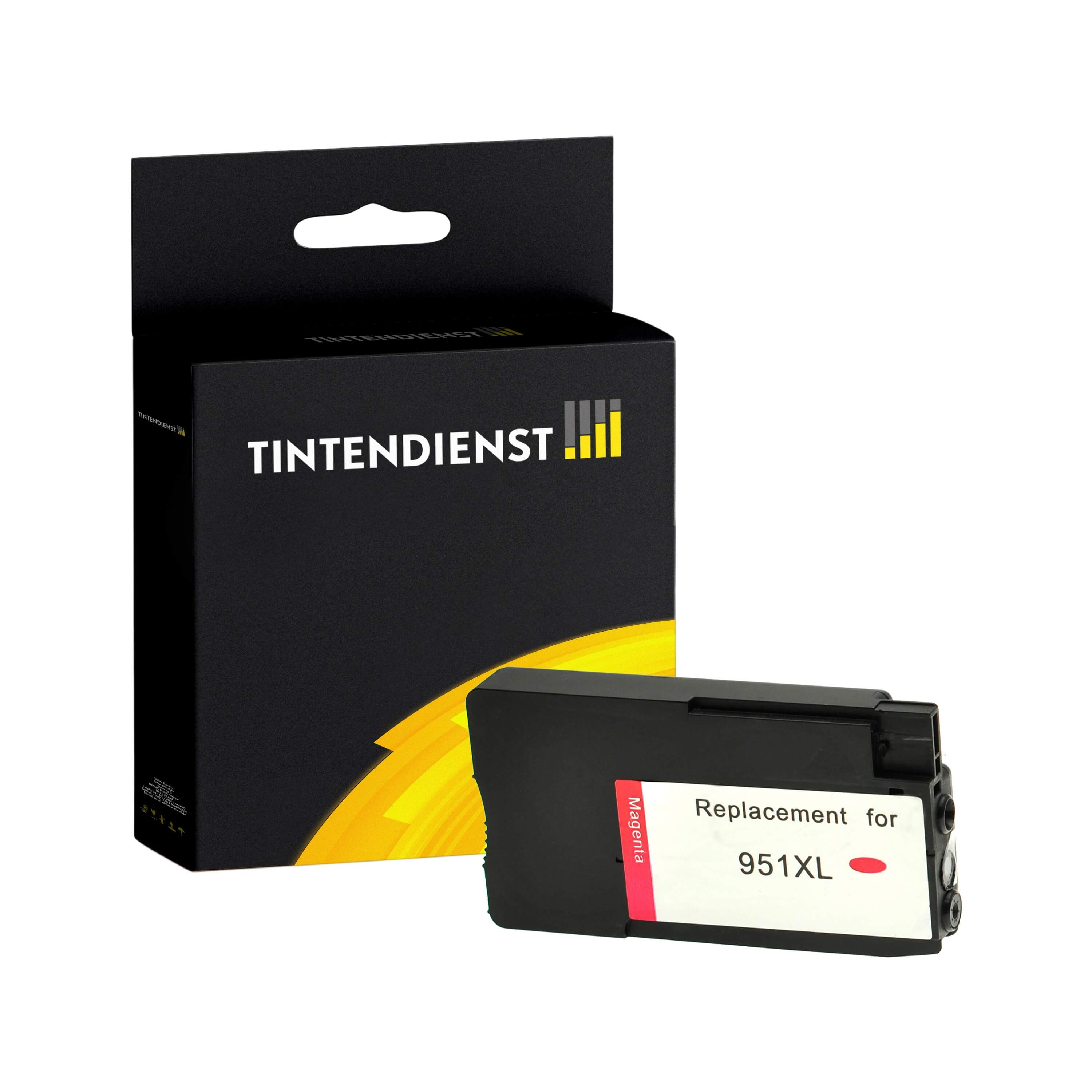 Druckerpatrone kompatibel für HP OfficeJet Pro 276 dw (CN047AE / 951XL) Magenta