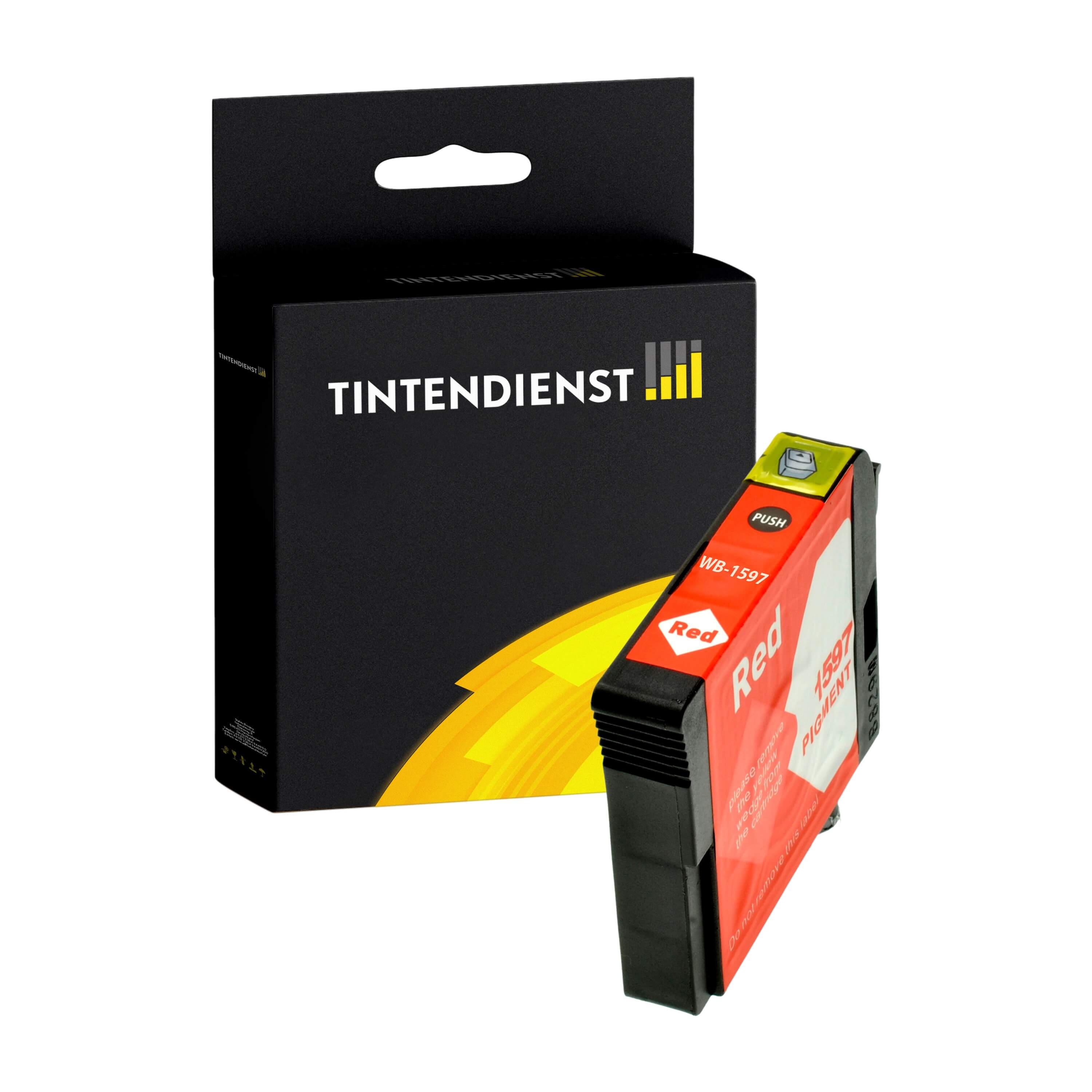 Druckerpatrone kompatibel für Epson C13T15974010 / T1597 Rot