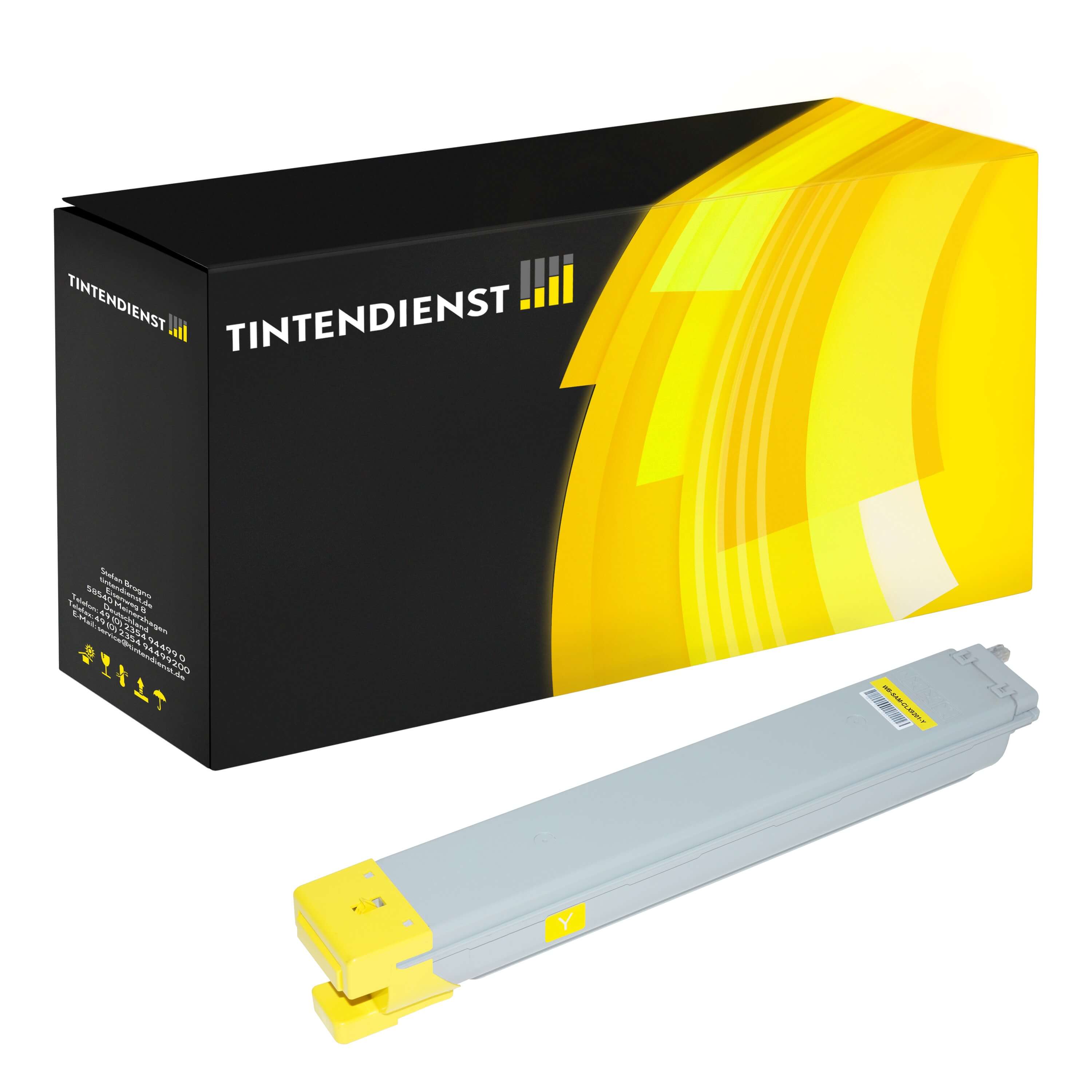 Toner kompatibel für Samsung CLX-9201 Series (CLT-Y809S/ELS / Y809) Gelb