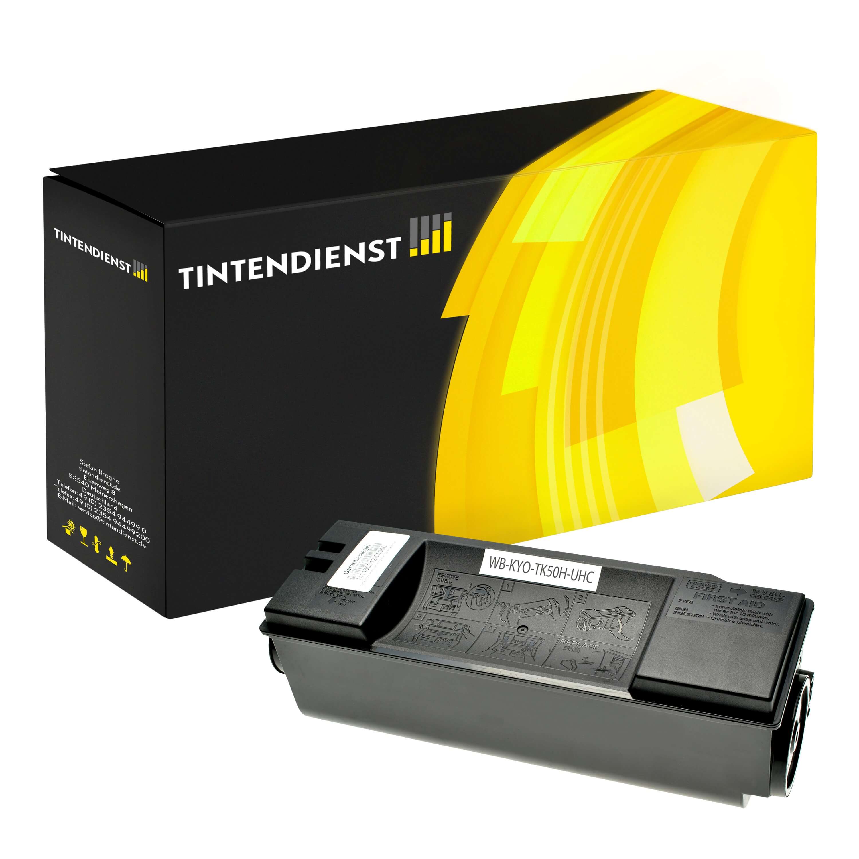 Toner kompatibel für Kyocera FS 1900 T (370QA0KX / TK-50H) Schwarz XL