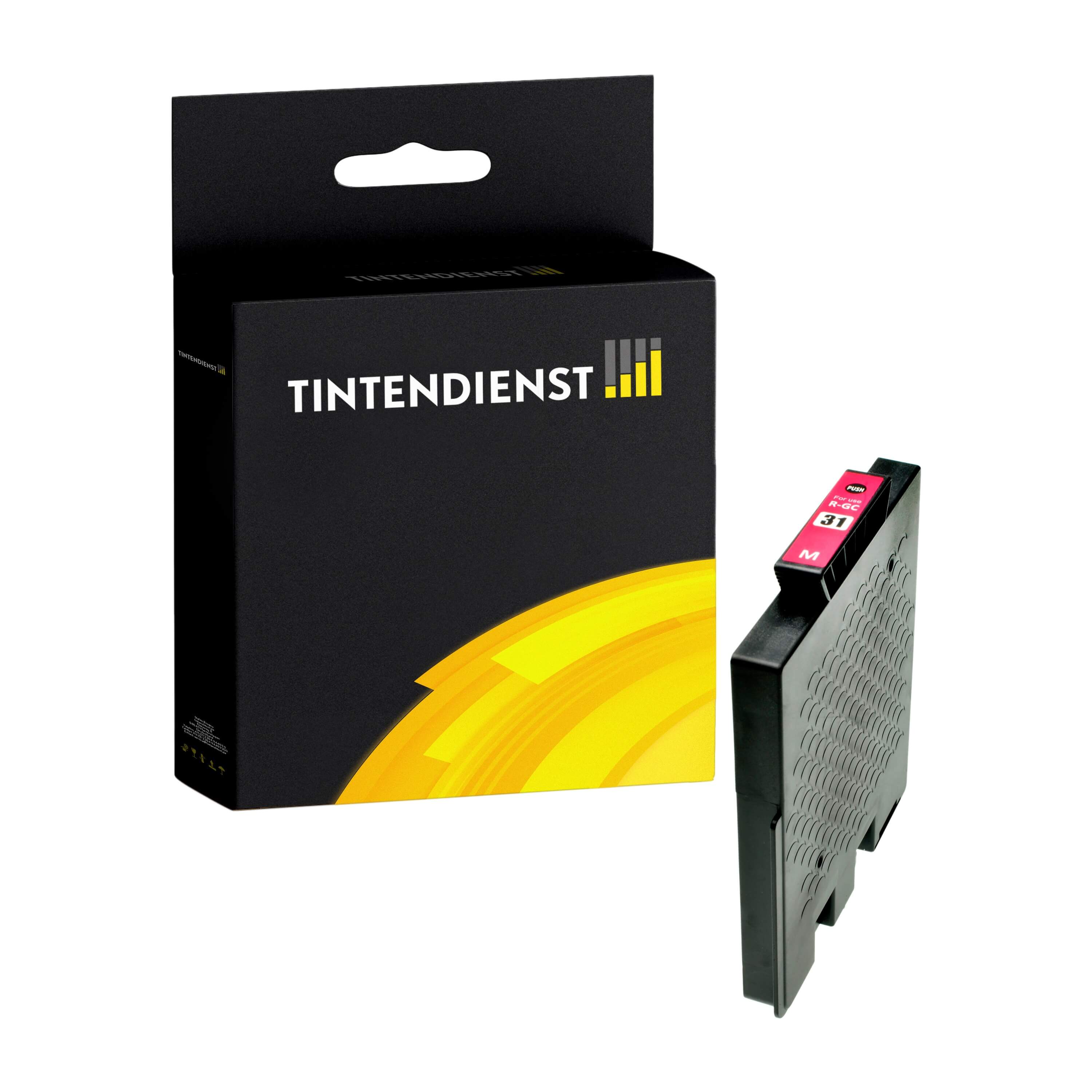 Druckerpatrone kompatibel für Ricoh Aficio GX e 3300 n (405690 / GC-31M) Magenta