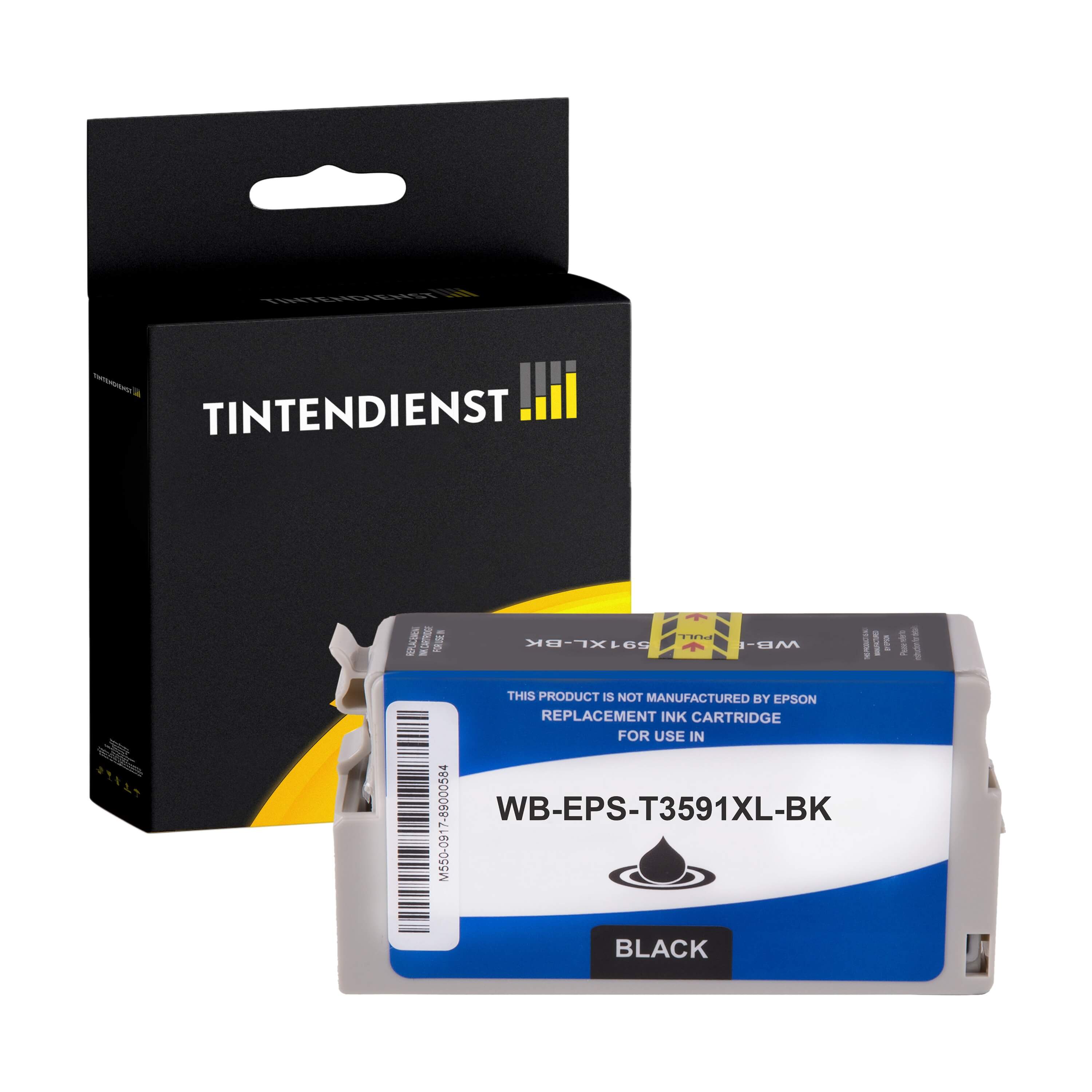 Druckerpatrone kompatibel für Epson 35XL / C13T35914010 Schwarz