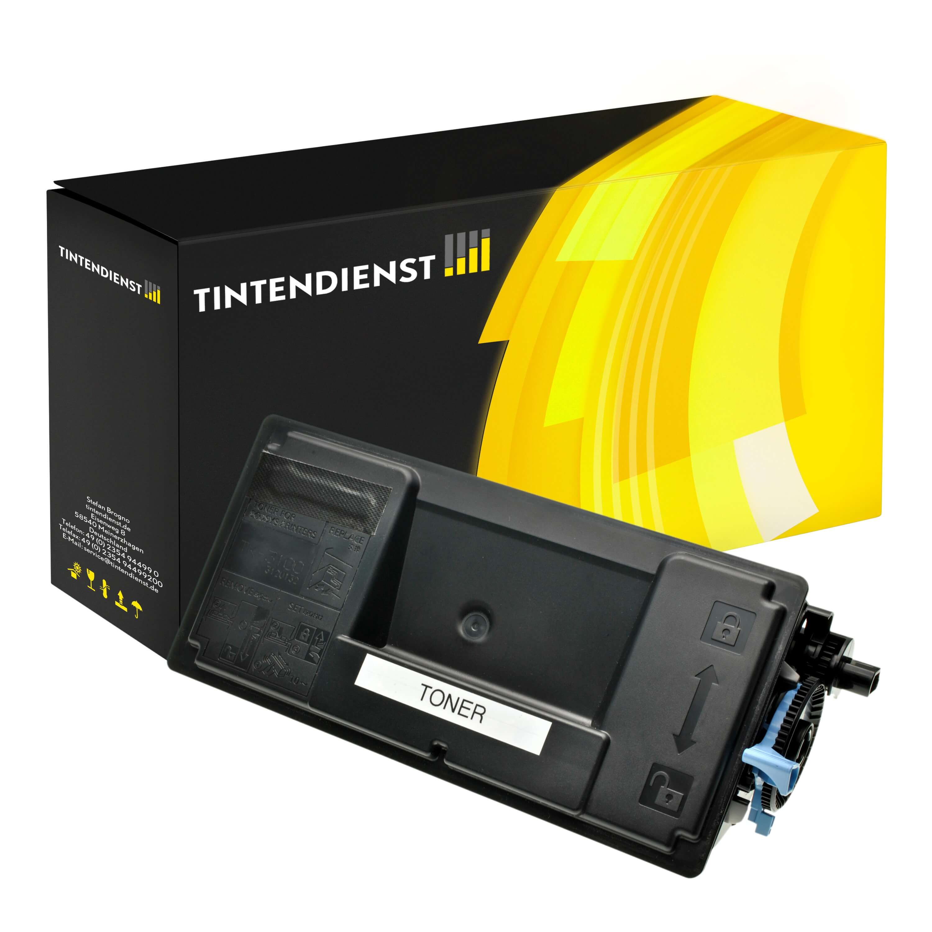 Toner kompatibel für Kyocera FS 4100 DN (1T02MS0NL0 / TK-3100) Schwarz