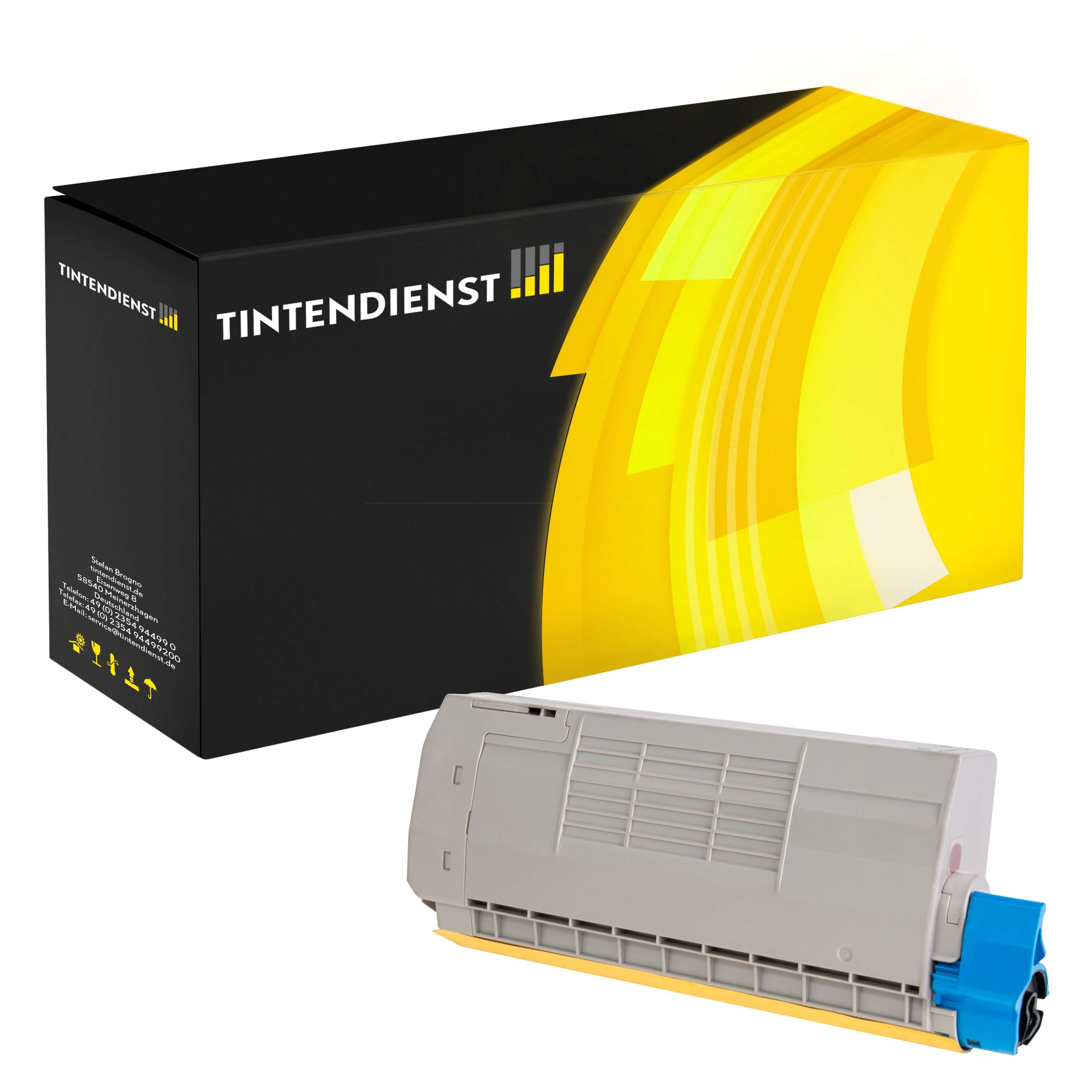 Toner kompatibel für OKI MC 770 dn (45396202) Magenta