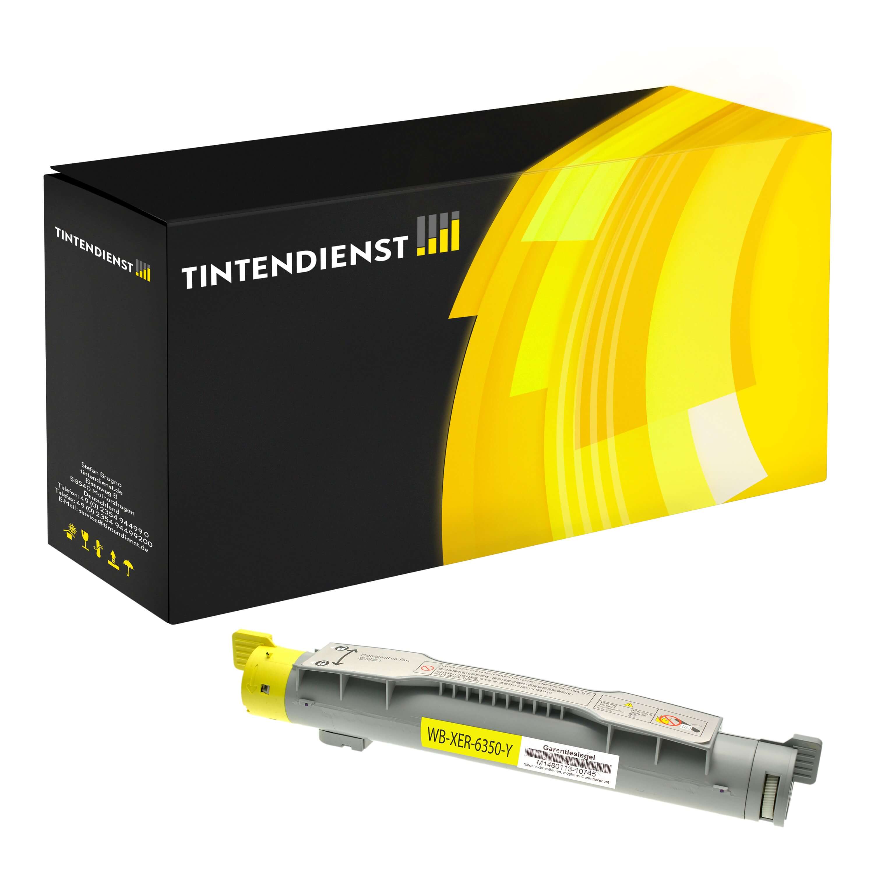 Toner kompatibel für Xerox Phaser 6350 Series (106R01146) Gelb