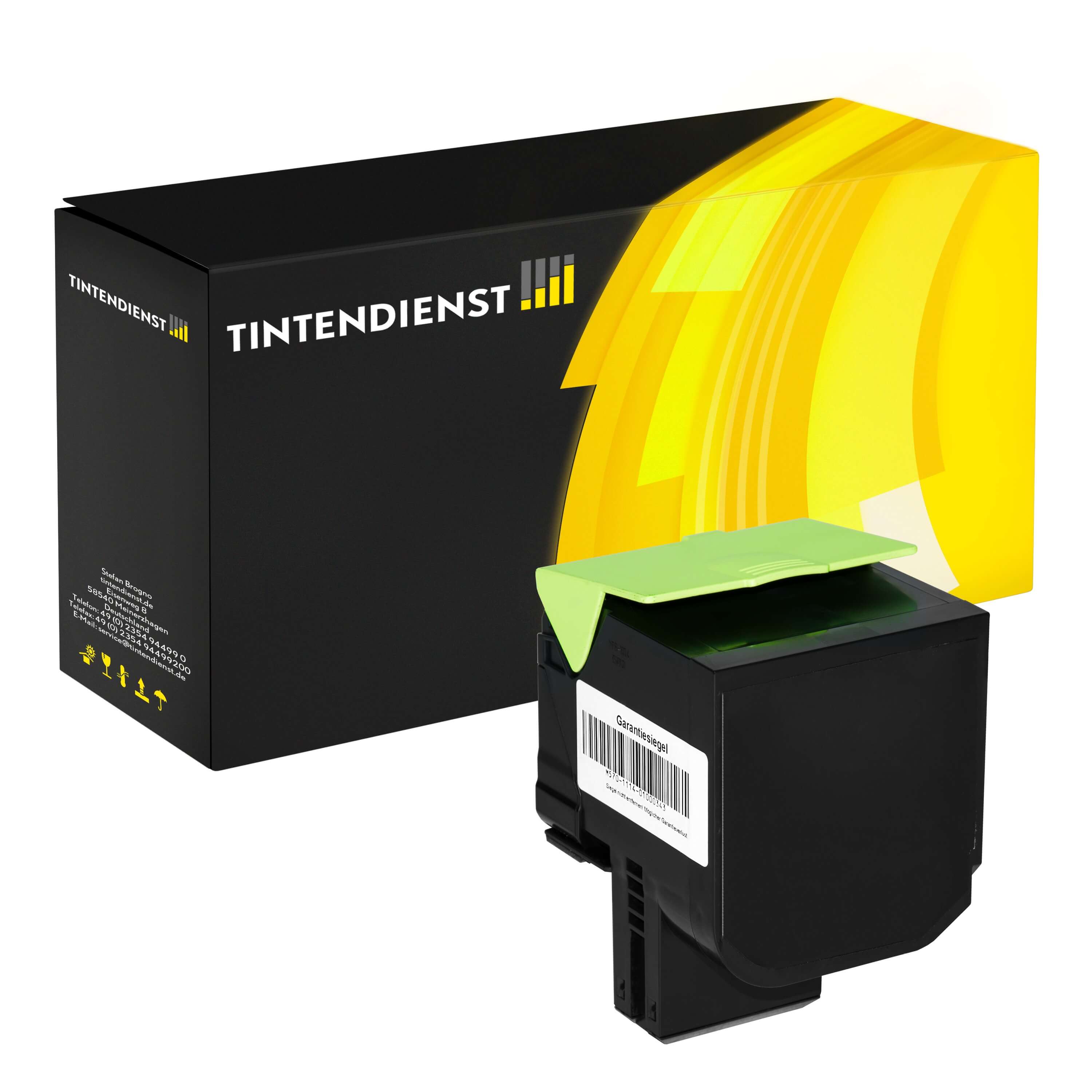 Toner kompatibel für Lexmark CS 410 n (70C0H10 / 700H1) Schwarz