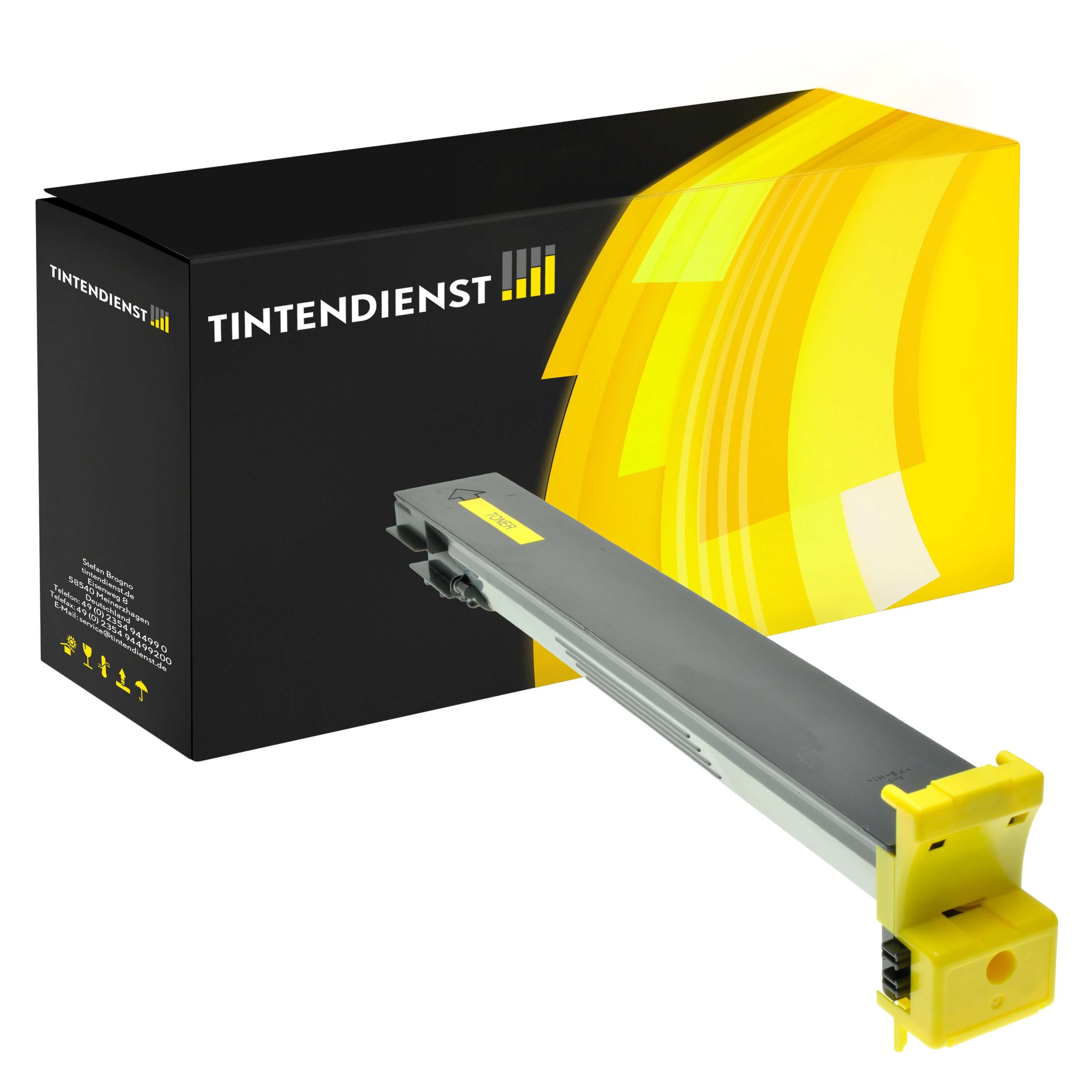 Toner kompatibel für Konica Minolta Bizhub C 352 P (8938-706 / TN-312Y) Gelb