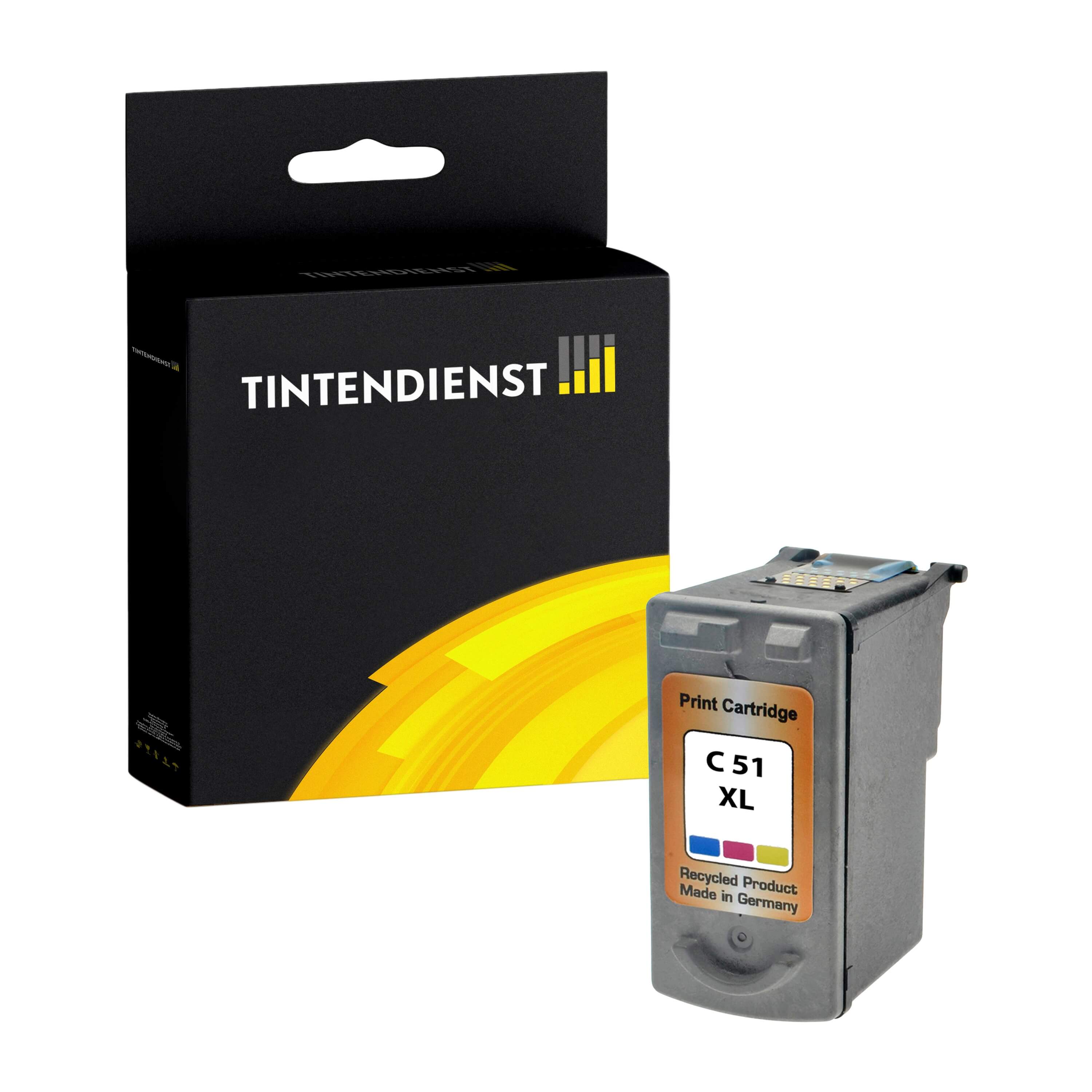 Druckerpatrone kompatibel für Canon Pixma IP 6210 D (0618B001 / CL-51) Color