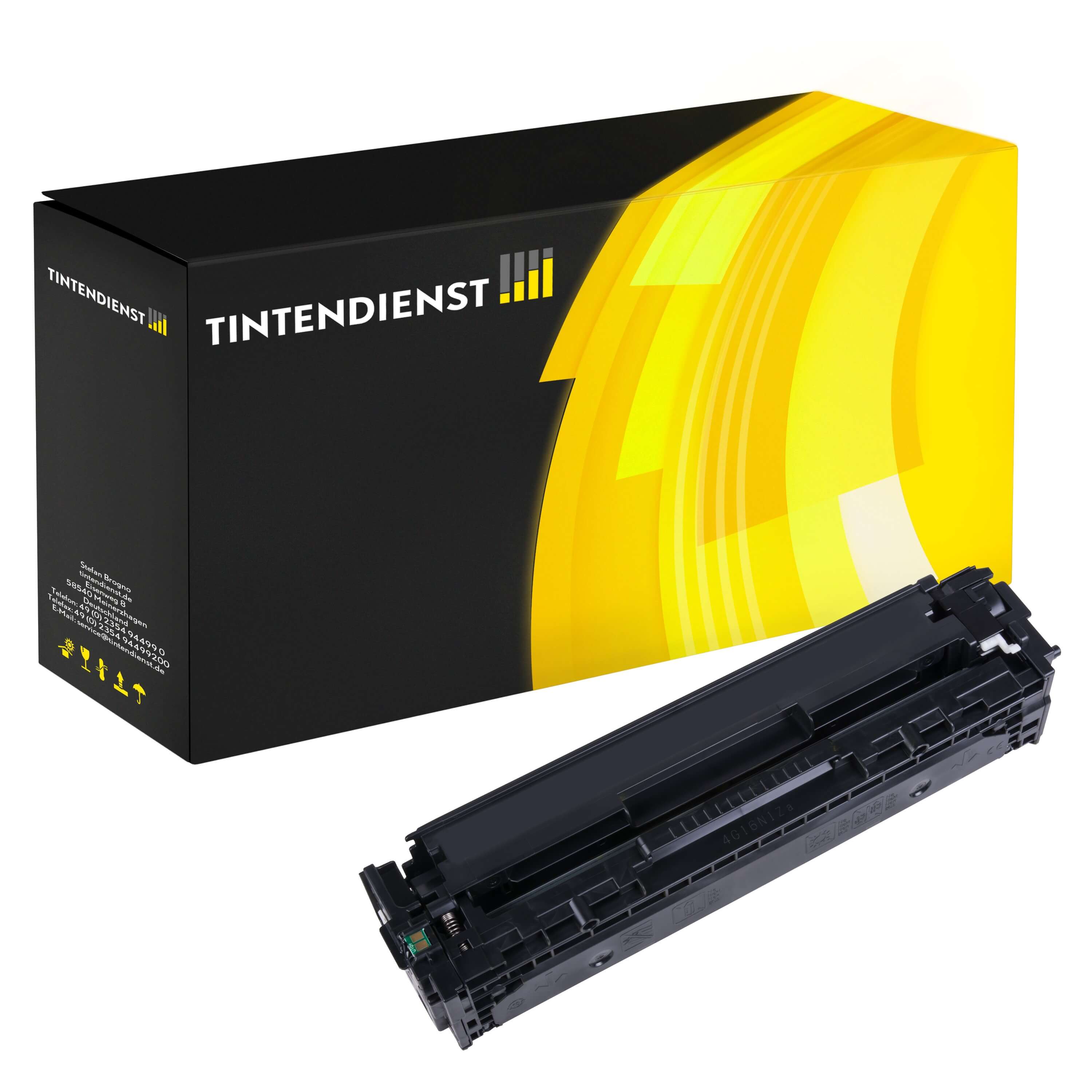 Toner kompatibel für HP LaserJet Pro CP 1525 nw (CE322A / 128A) Gelb