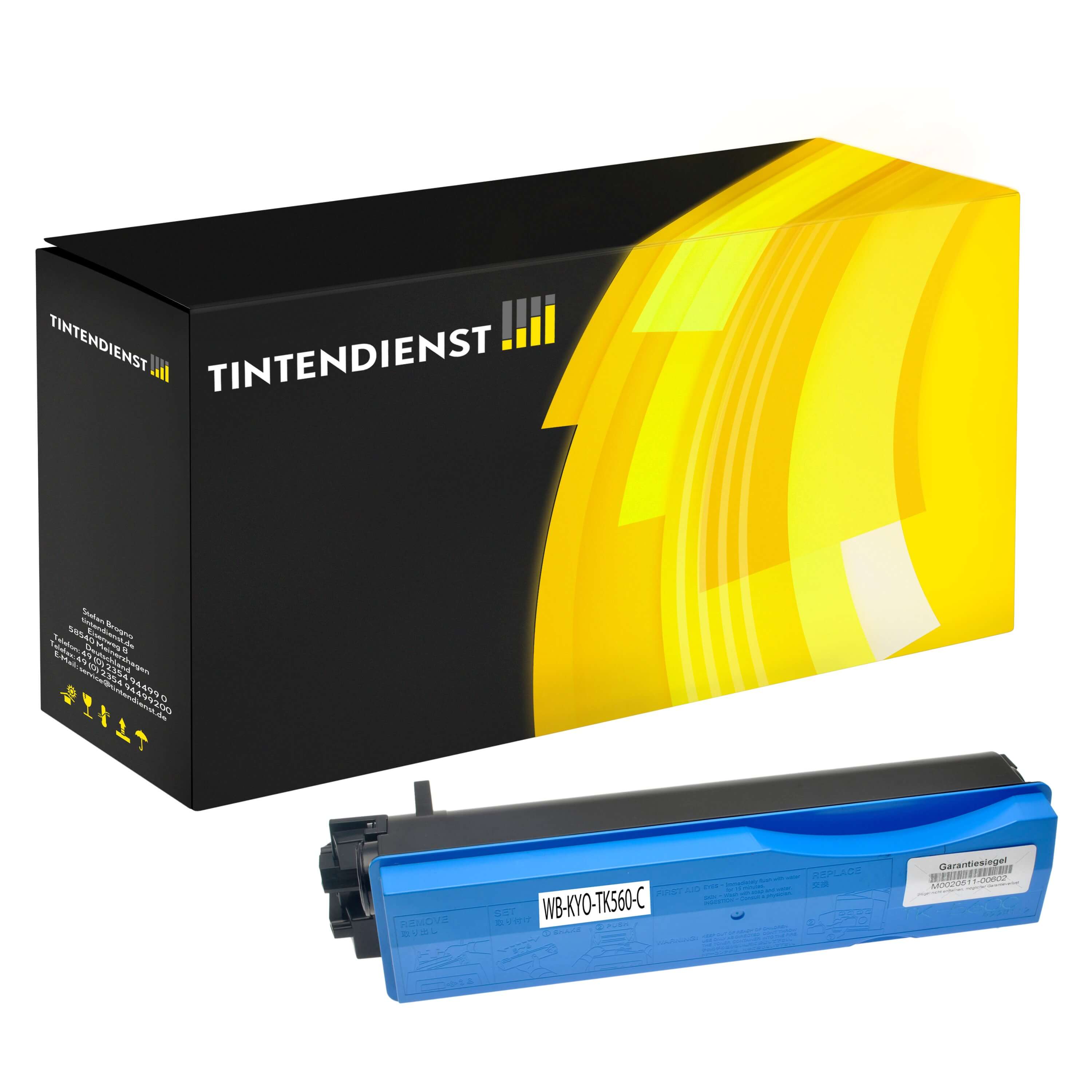 Toner kompatibel für Kyocera FS-C 5350 DN (1T02HNCEU0 / TK-560C) Cyan