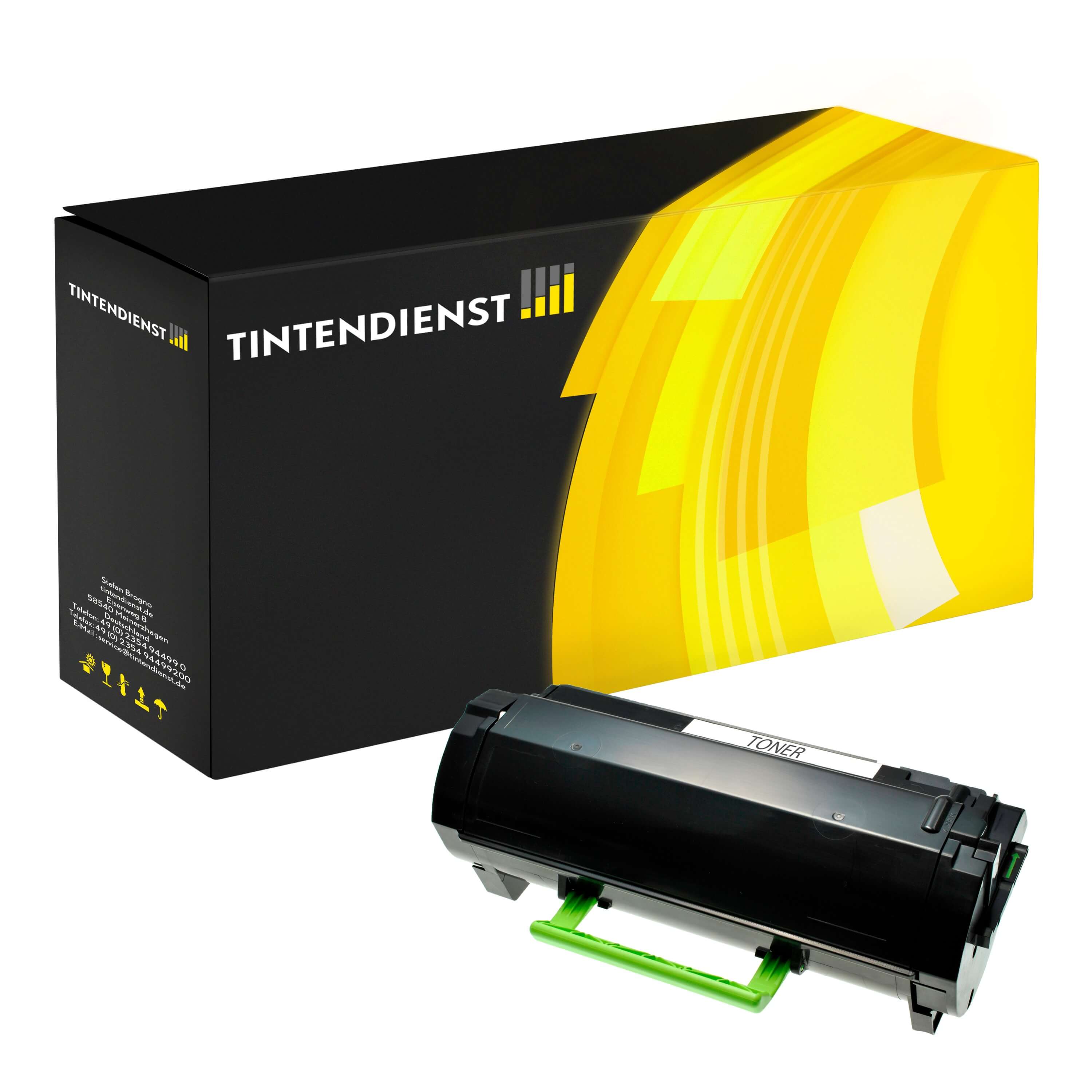 Toner kompatibel für Lexmark MX 810 dte (62D2000 / 622) Schwarz