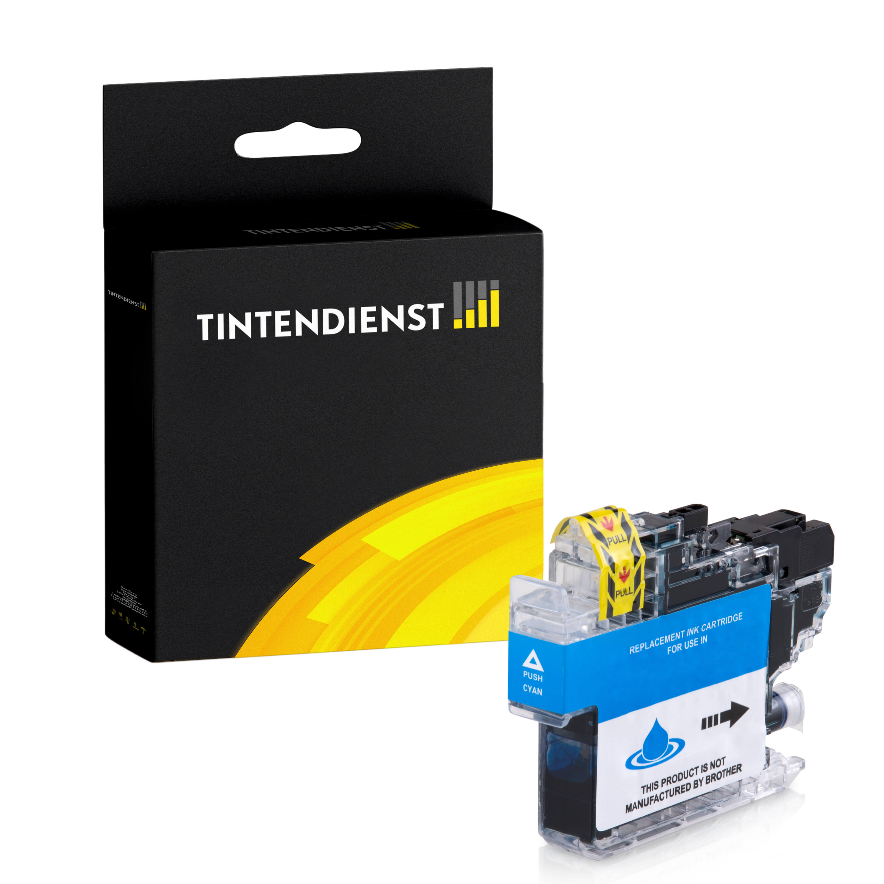 Druckerpatrone kompatibel für Brother MFC-J 5740 DW (LC-422XLC) Cyan 2XL