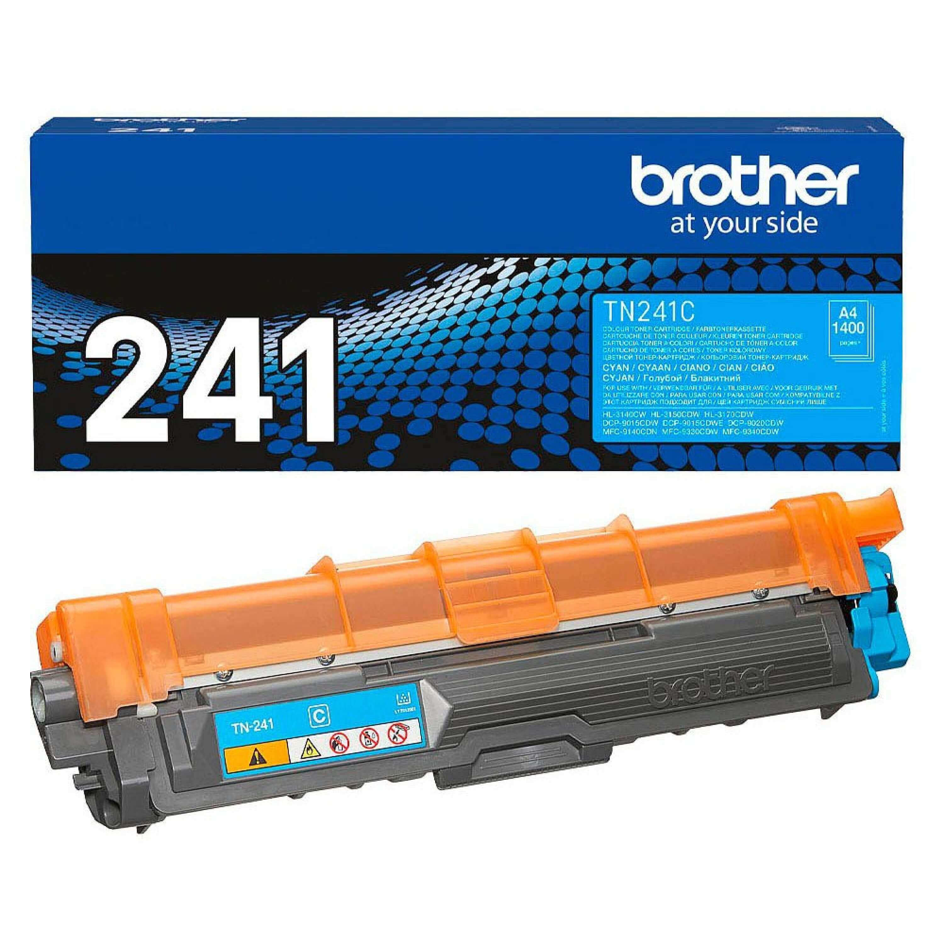 Original Toner Brother HL-3140 CW (TN-241C) Cyan
