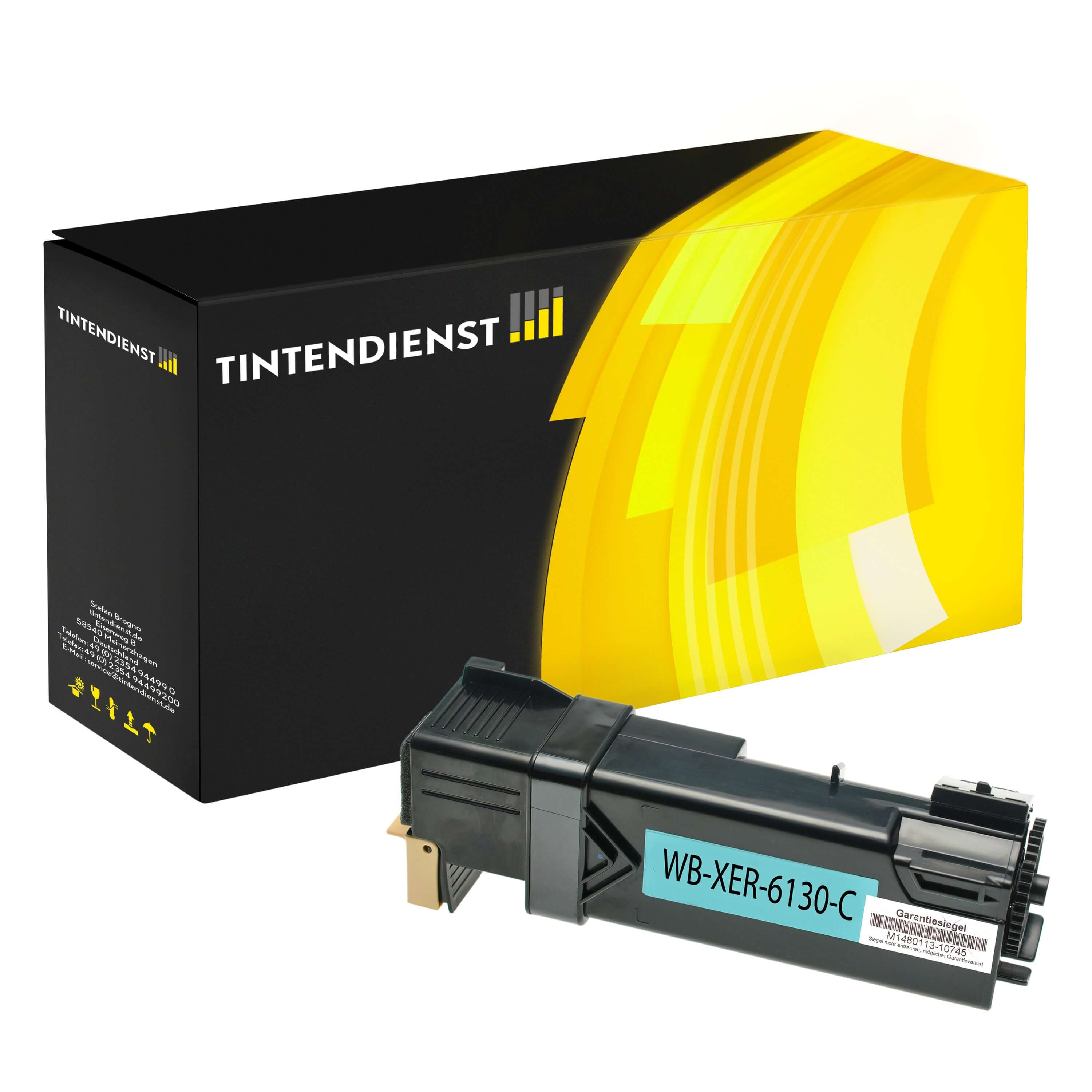 Toner kompatibel für Xerox Phaser 6130 N (106R01278) Cyan