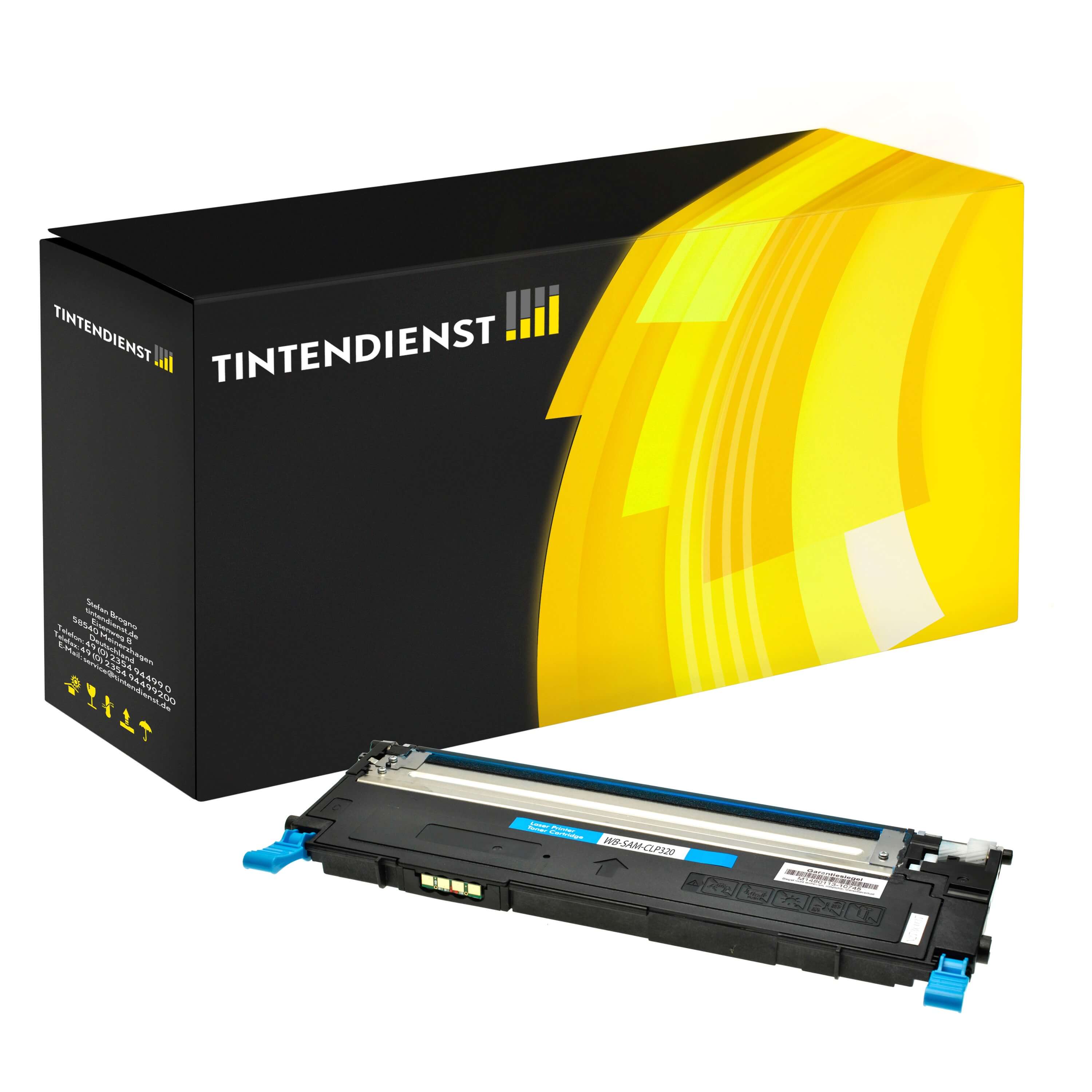 Toner kompatibel für Samsung CLX-3185 (CLT-C4072S/ELS / C4072S) Cyan