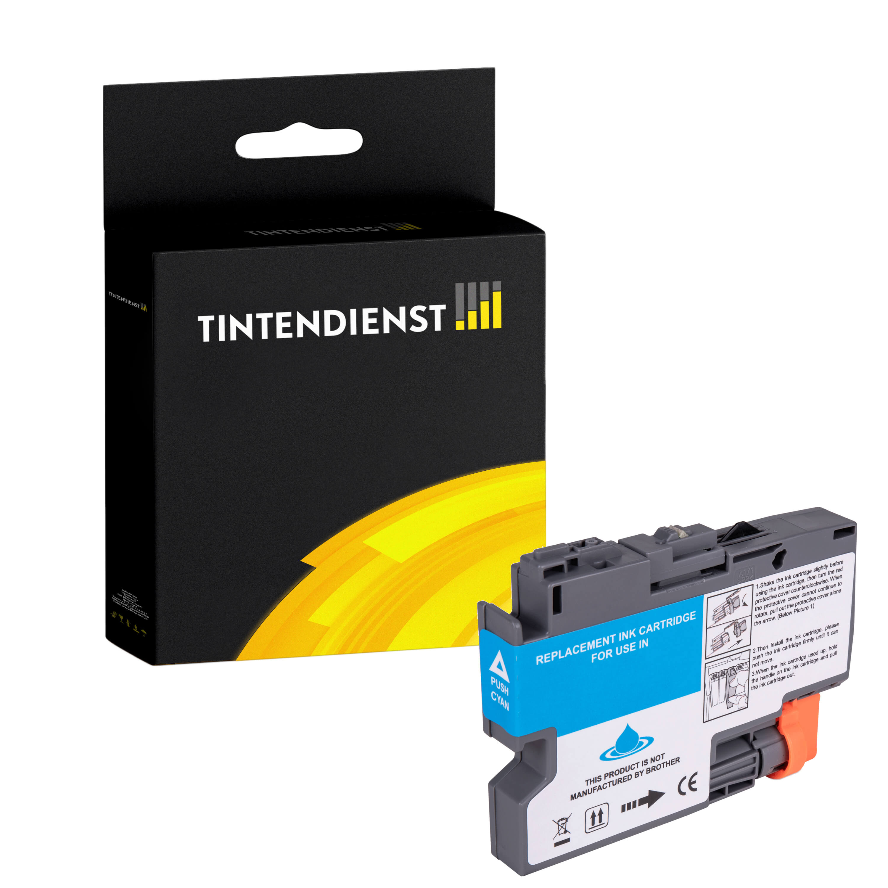 Druckerpatrone kompatibel für Brother MFC-J 4540 DW (LC-426C) Cyan