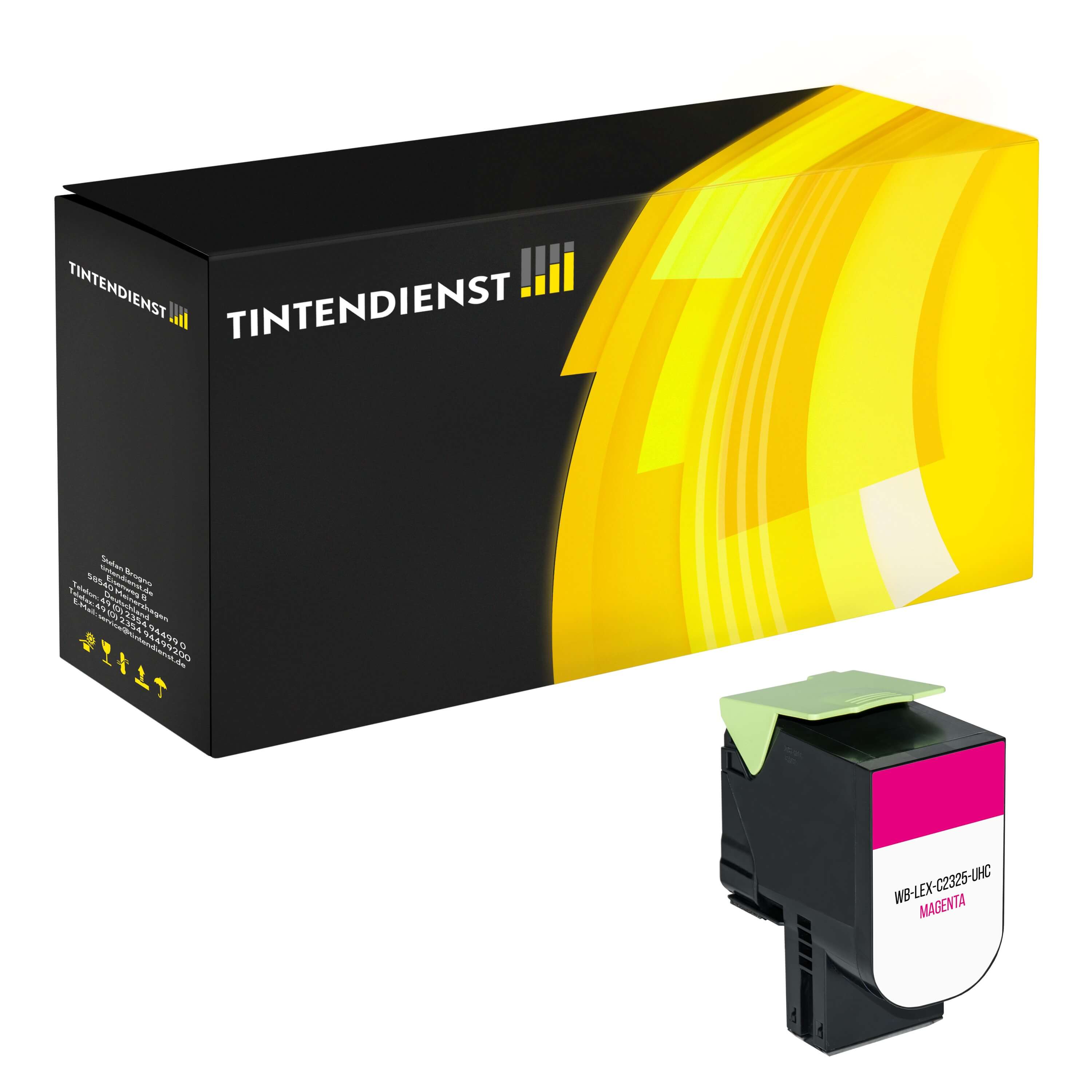 Toner kompatibel für Lexmark MC 2640 adwe (C232HM0) Magenta