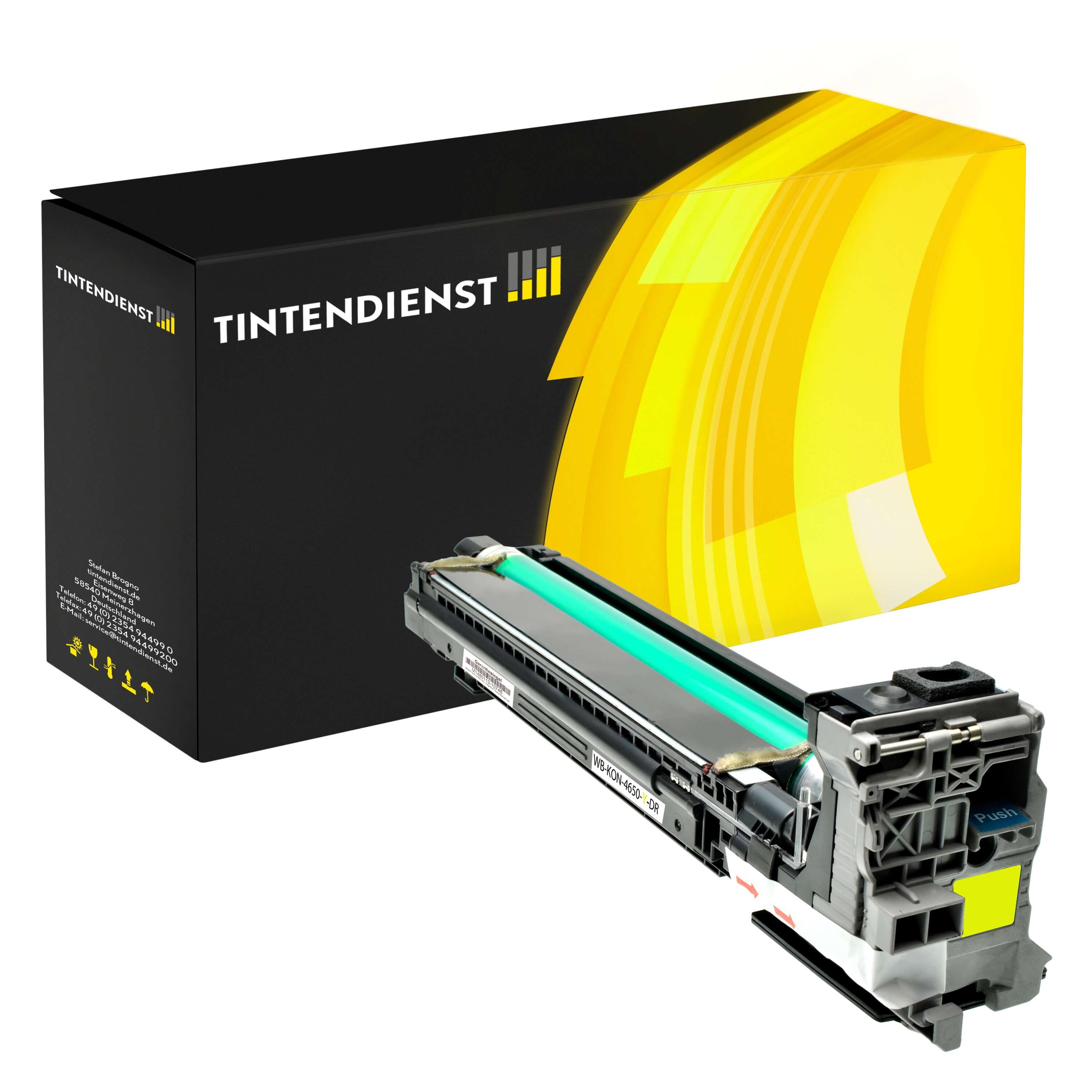 Trommel kompatibel für Konica Minolta Magicolor 5570 D (A03105H) Gelb