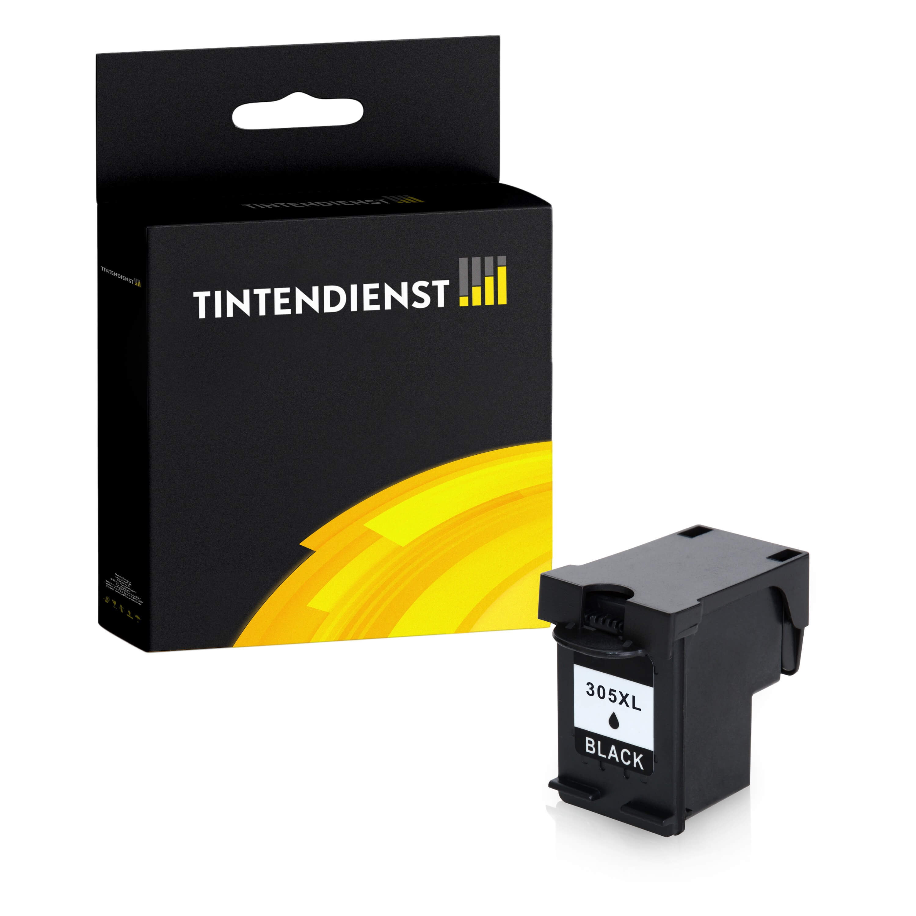 Druckerpatrone kompatibel für HP DeskJet Plus 4120 e (3YM62AE / 305XL) Schwarz
