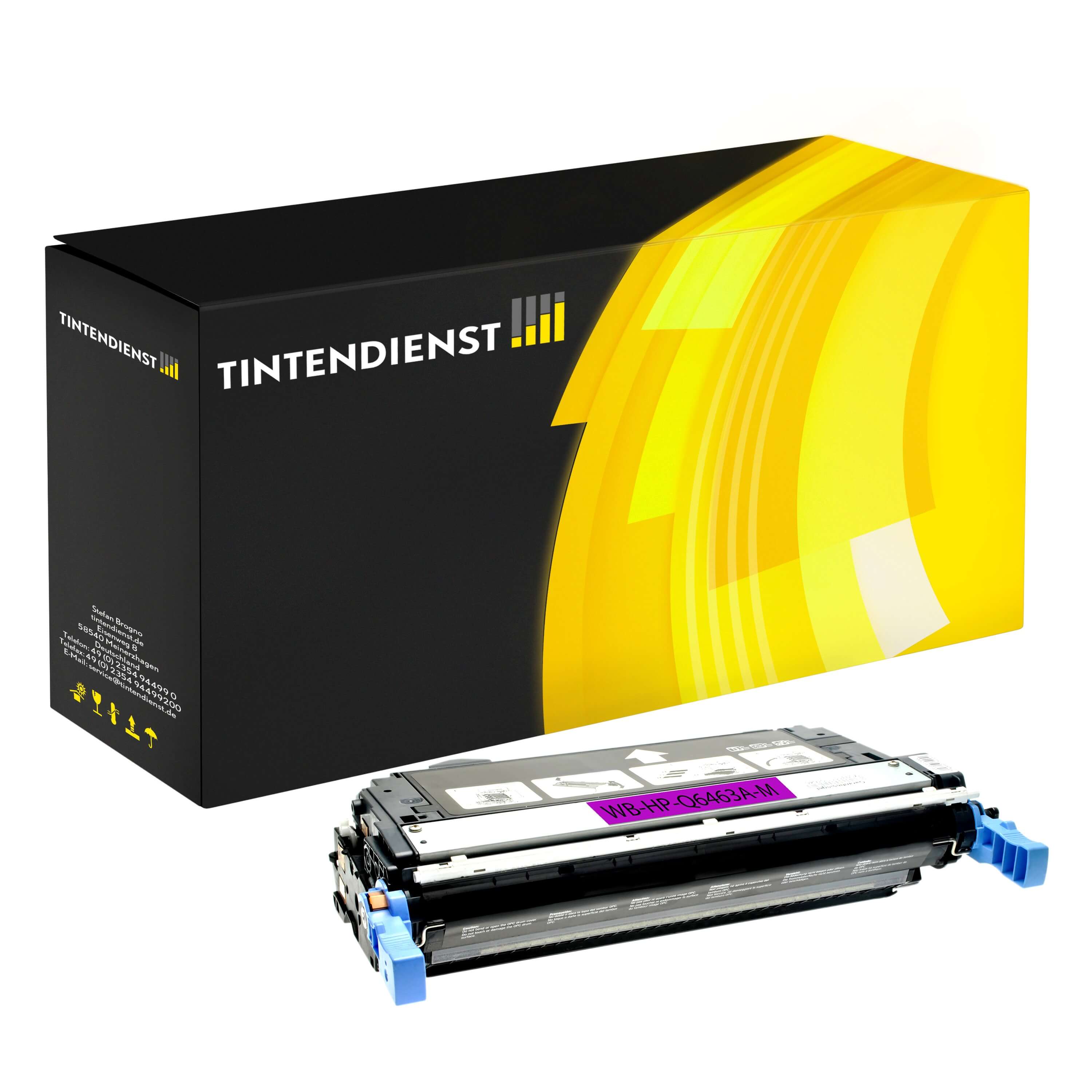 Toner kompatibel für HP Color LaserJet CM 4730 FM (Q6463A / 644A) Magenta